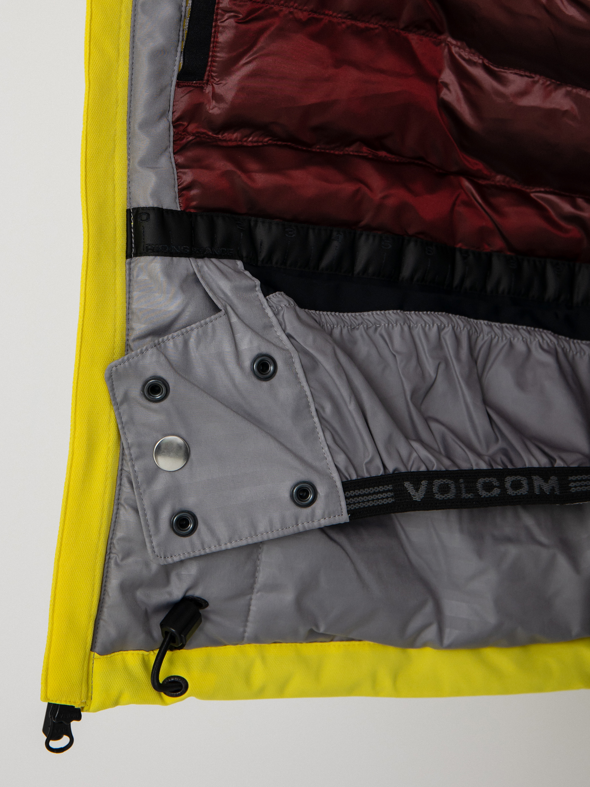 Pentru bărbați Geacă de snowboard Volcom Quad Angle 2L Tds (citron)