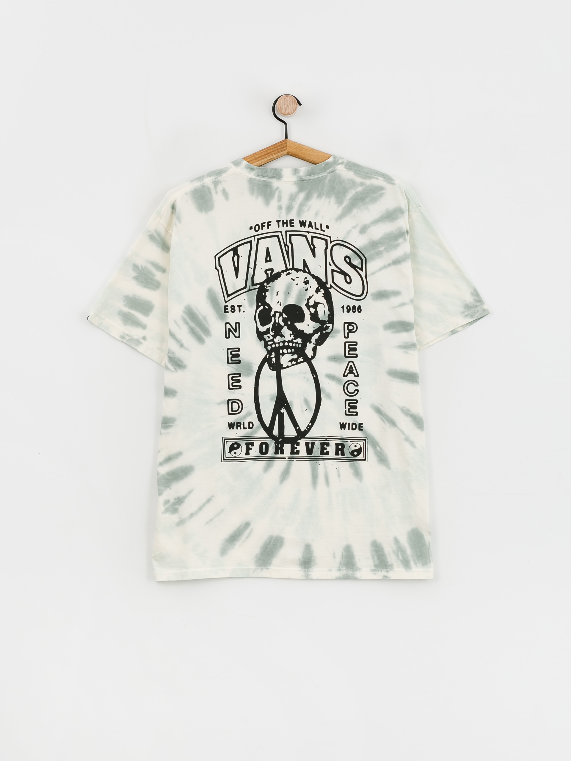 Tricou Vans Need Peace Tie Dye (chinois grn/antique white)