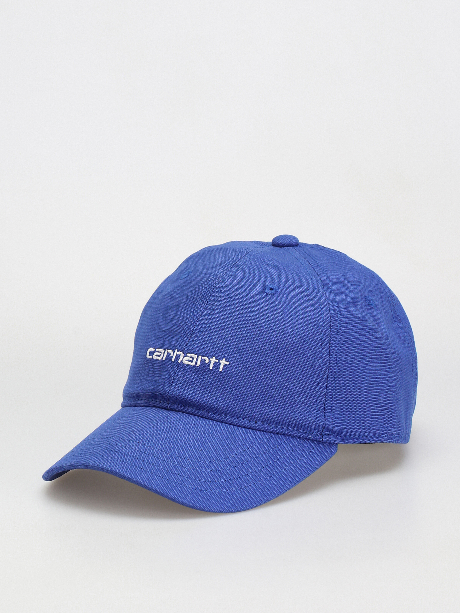 Șapcă Carhartt WIP Canvas Script (lazurite/white)