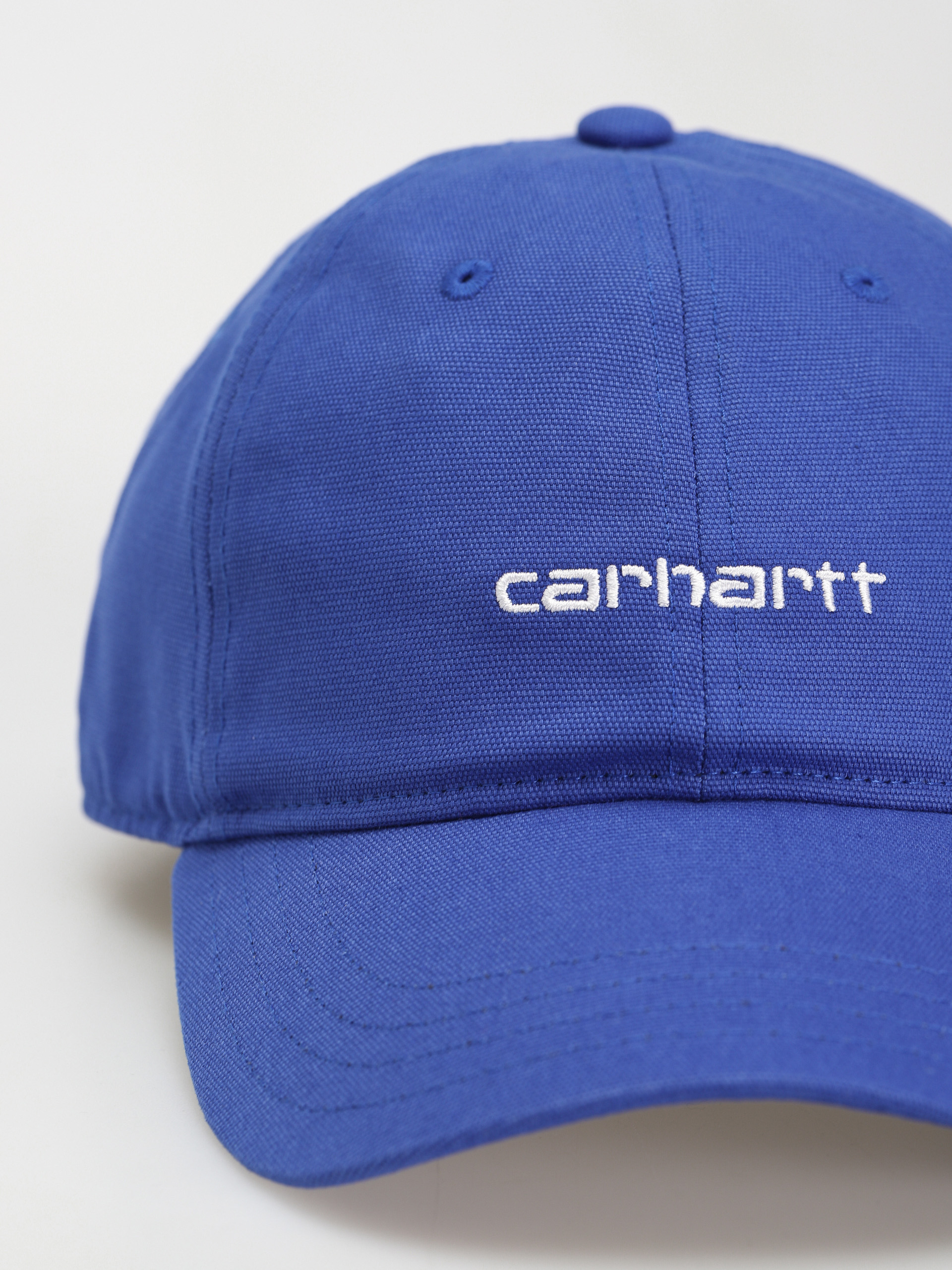 Șapcă Carhartt WIP Canvas Script (lazurite/white)