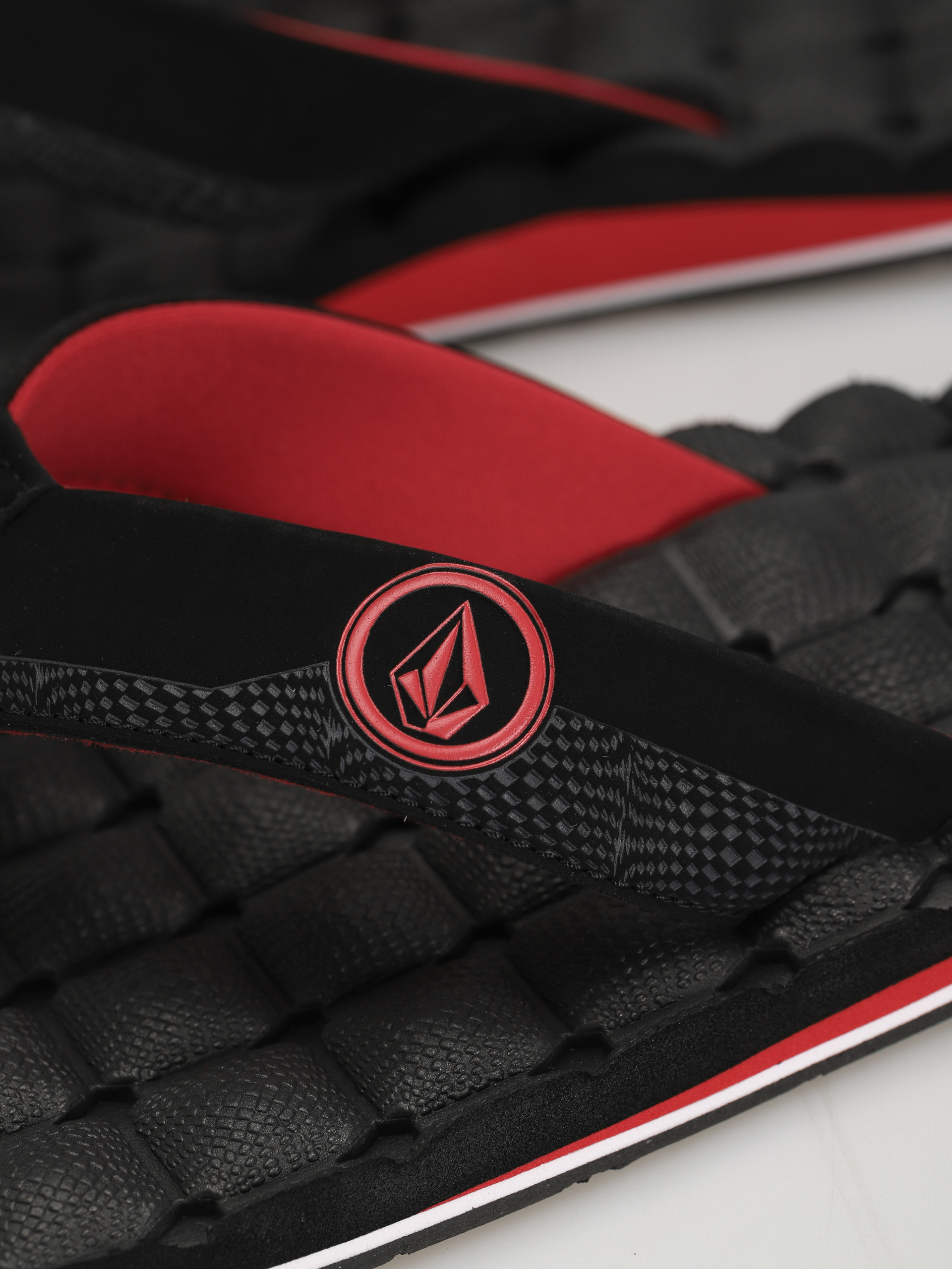 Papuci de plajă Volcom Recliner (ribbon red)