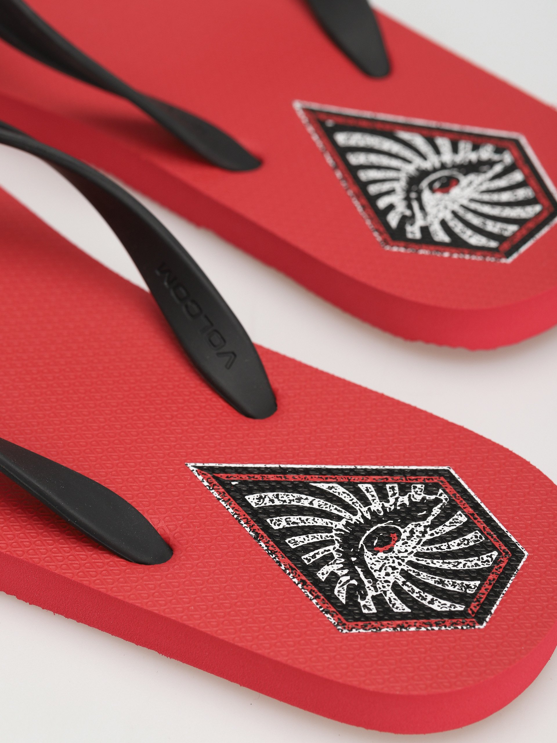 Papuci de plajă Volcom Rocker 2 (ribbon red)