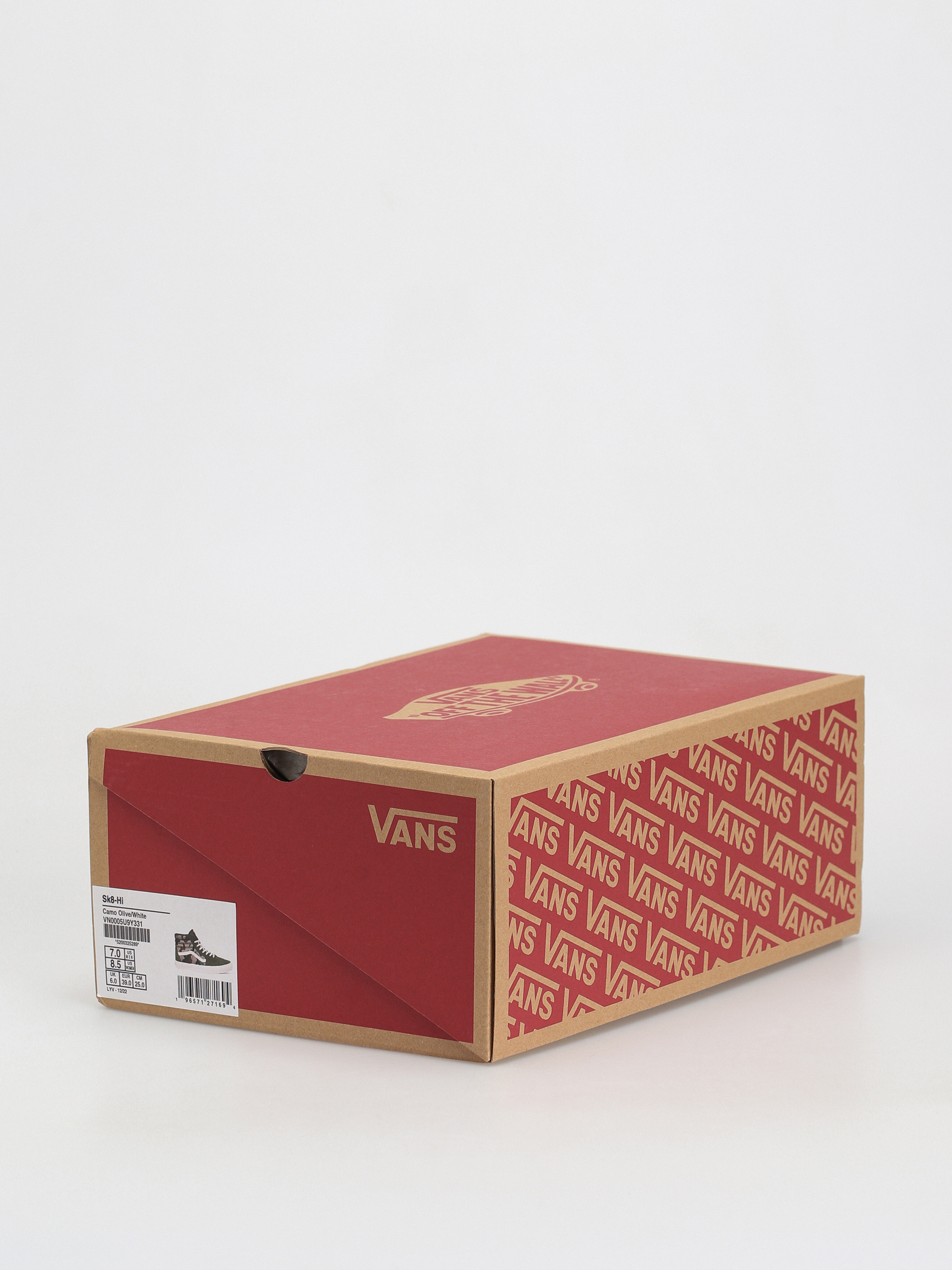 Pantofi Vans Sk8 Hi (camo olive/white)