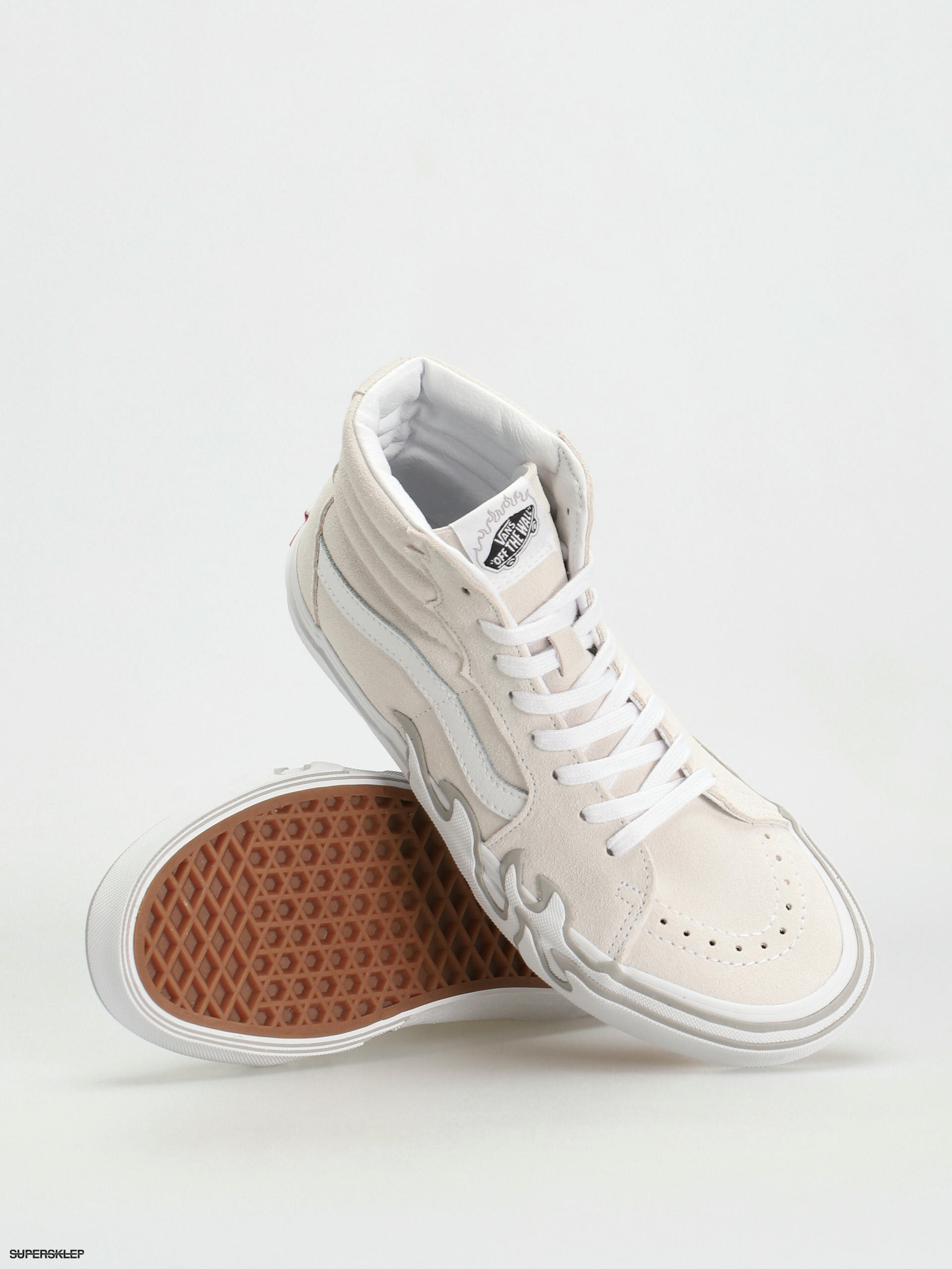 Vans 2024 flame white