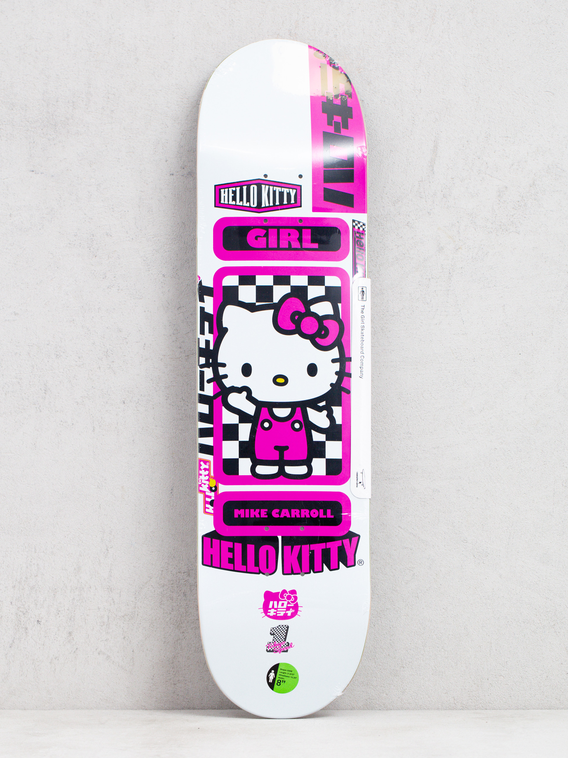 Placă Girl Skateboard Carroll Sanrio Tokyo (white)