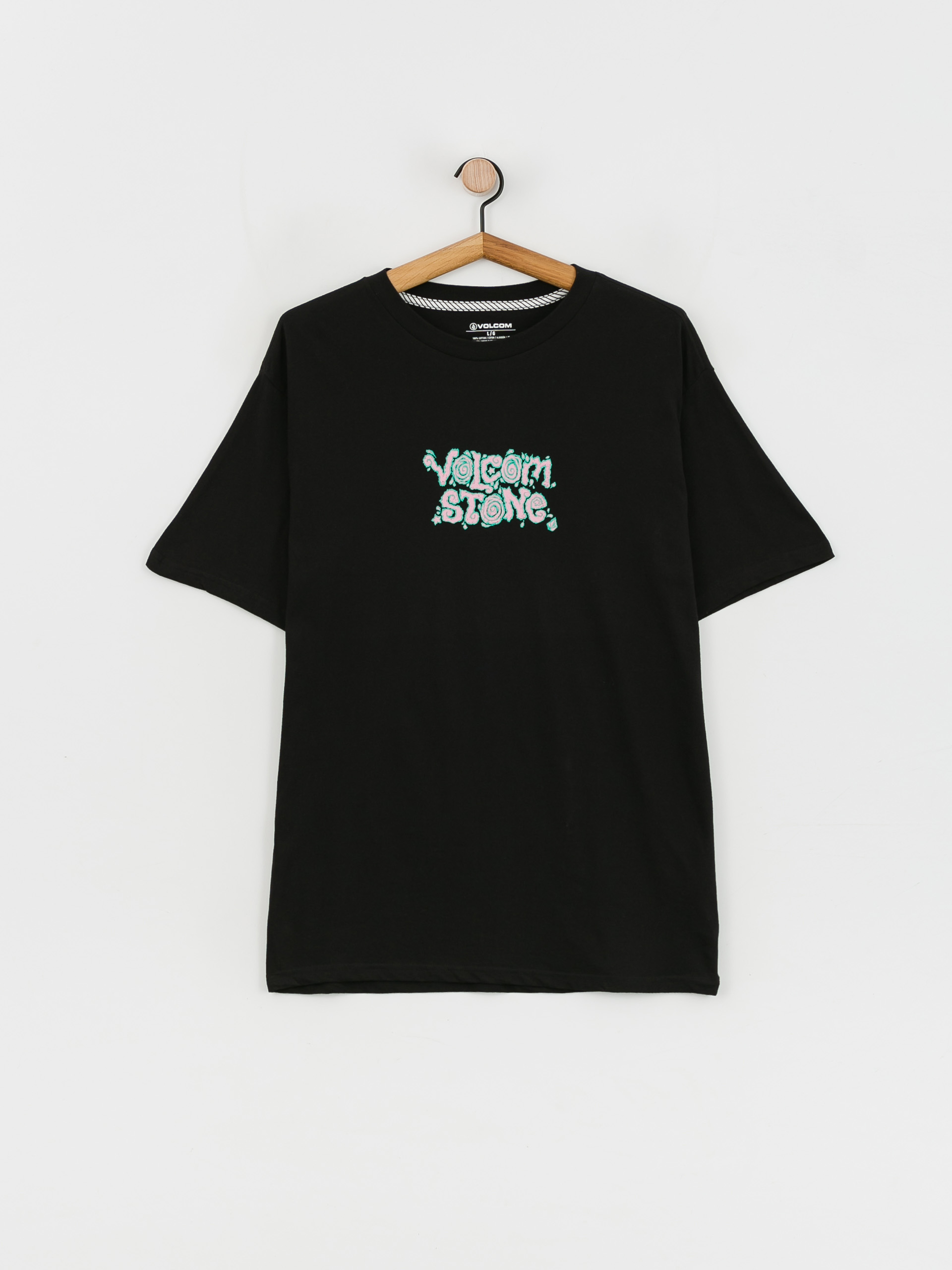 Tricou Volcom Fa J Hager In Type (black)