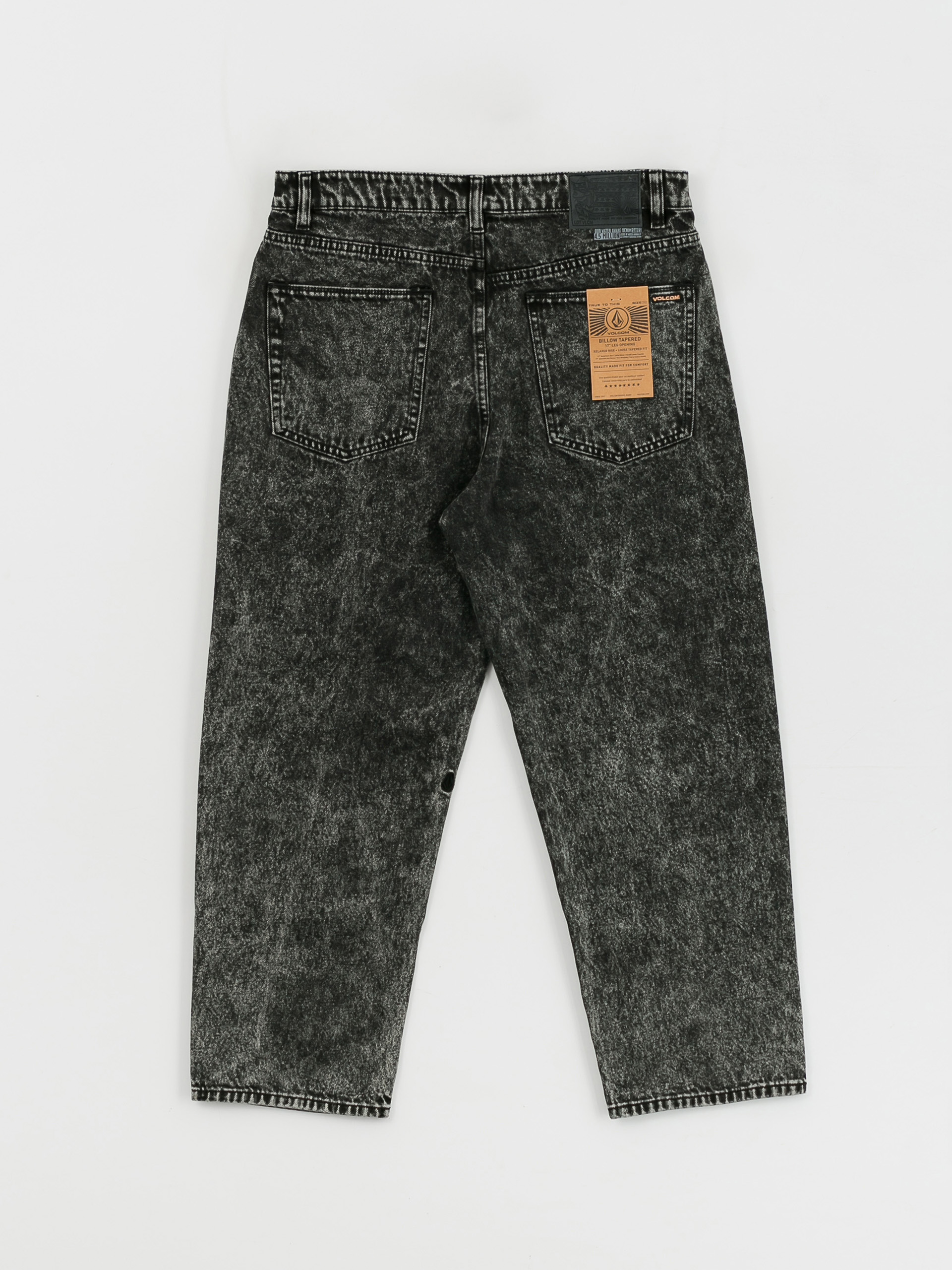 Pantaloni Volcom Billow Tapered (light acid black)
