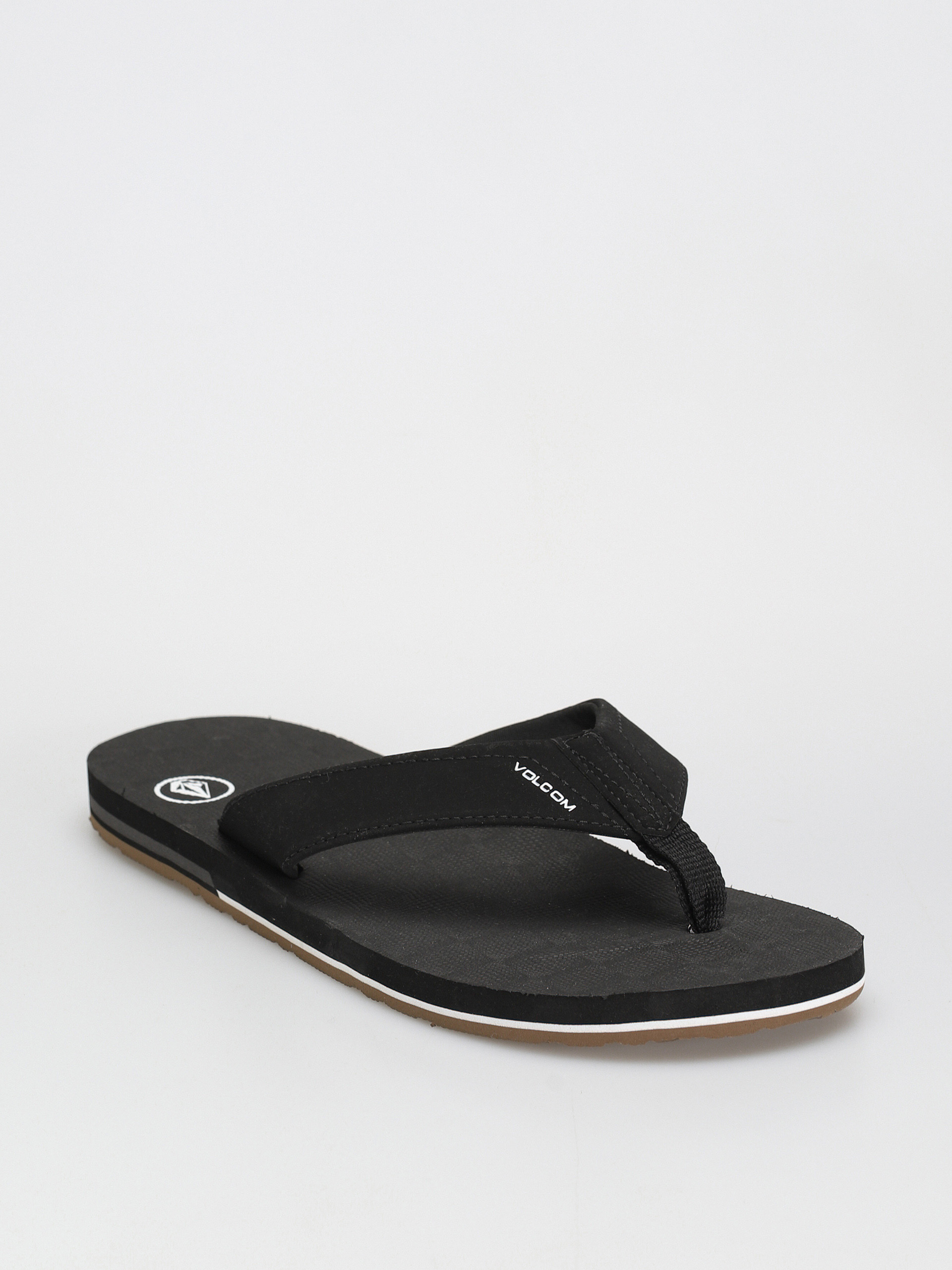 Papuci de plajă Volcom Victor (black)