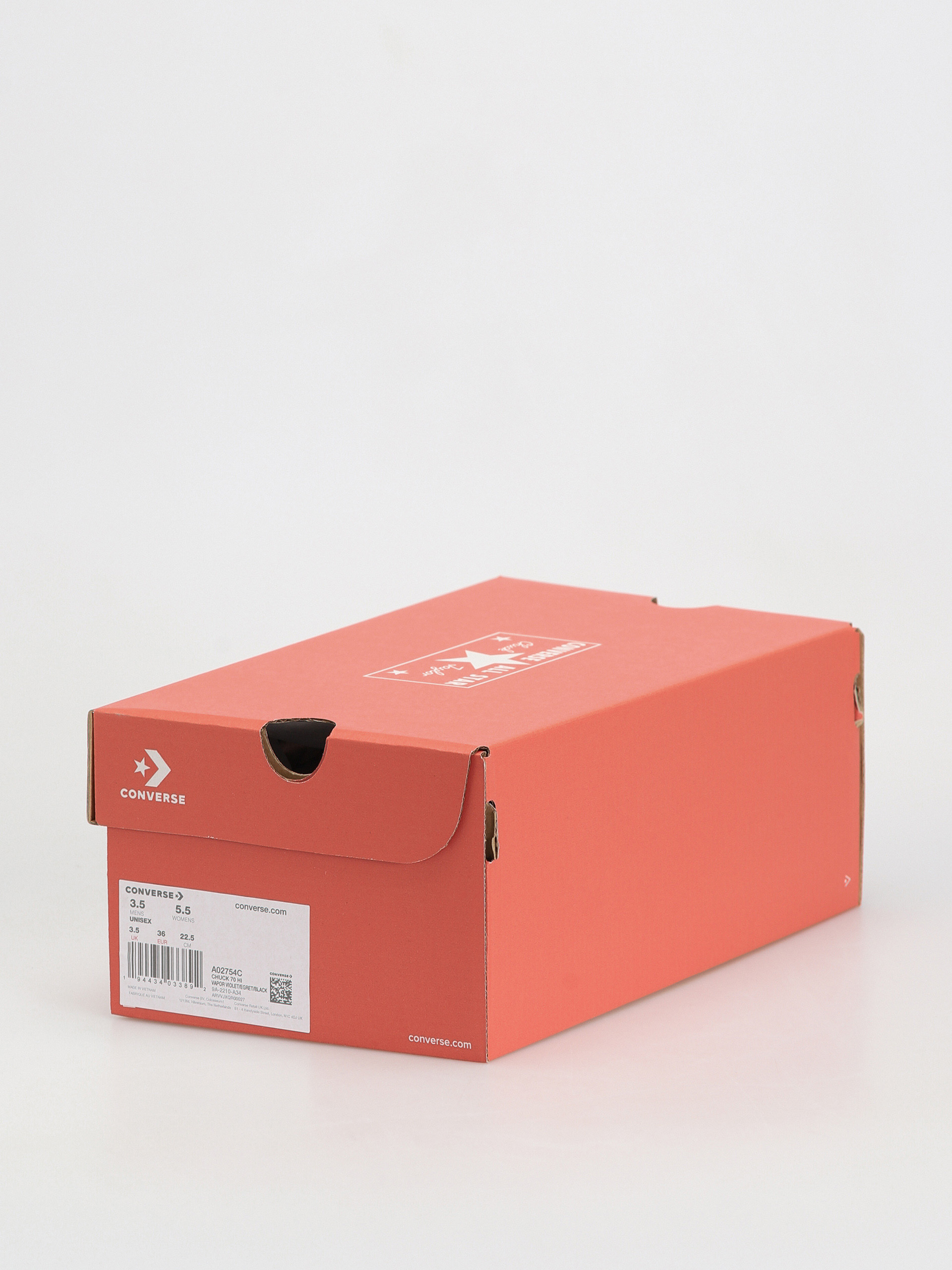 Teniși Converse Chuck 70 Hi (vapor violet/egret/black)