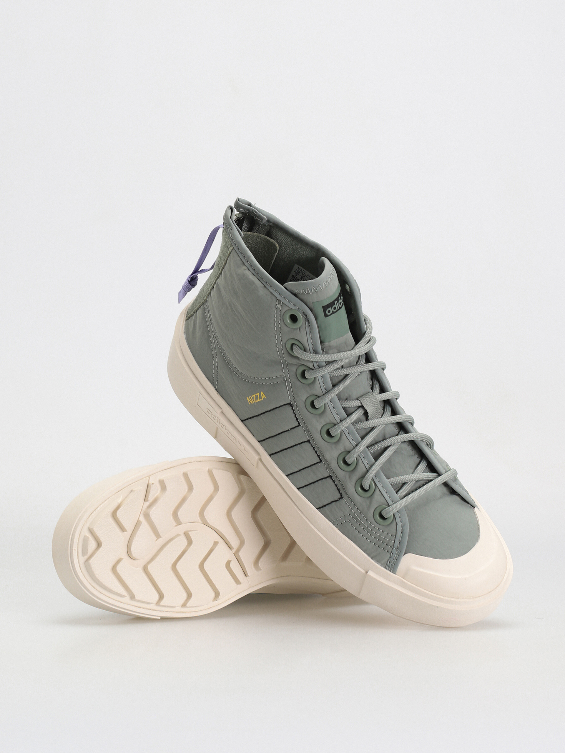 Pantofi adidas Originals Nizza Bonega X Wmn - verde (silgrn/cblack