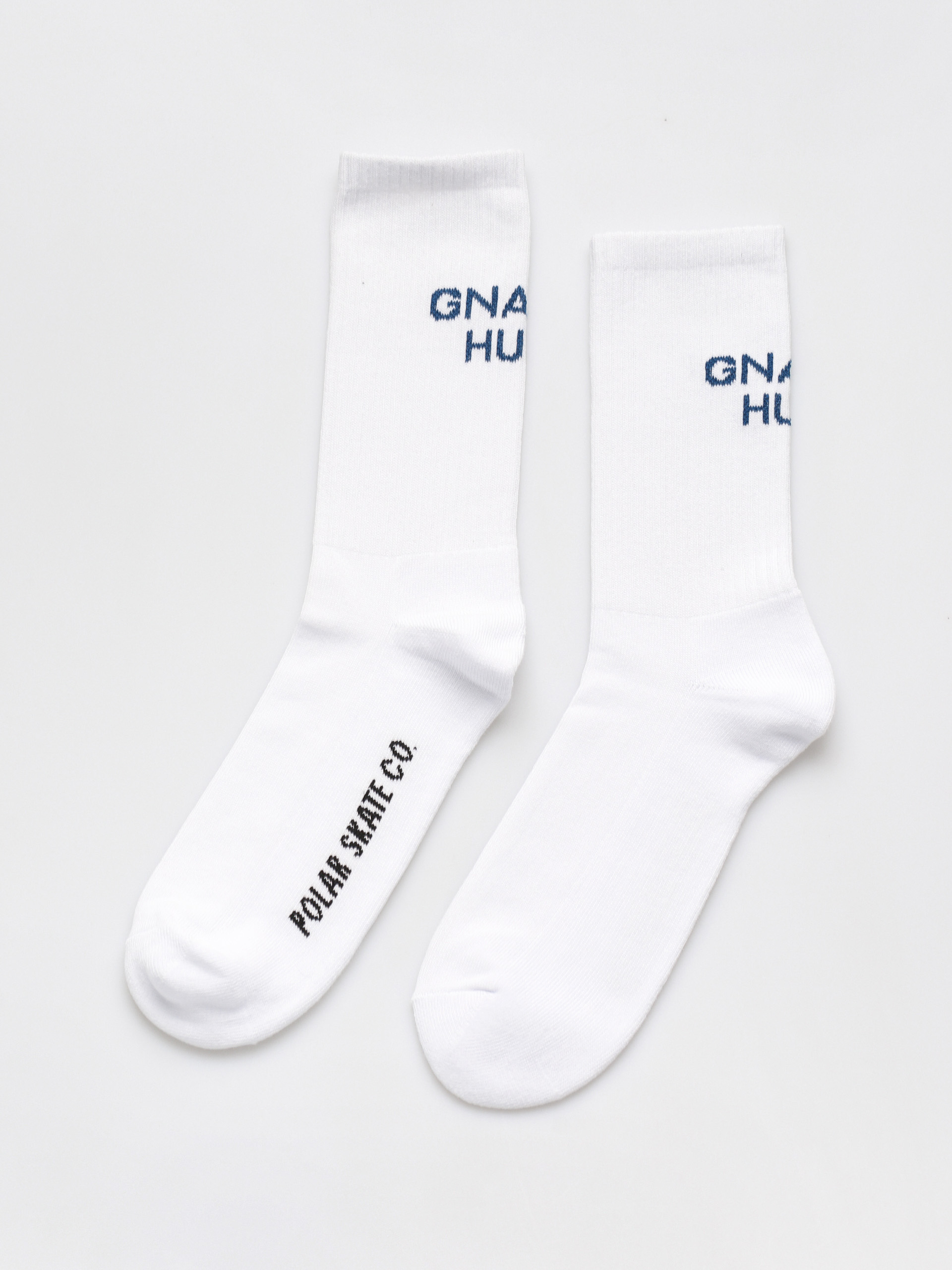 Șosete Polar Skate Gnarly Huh! (white/navy)