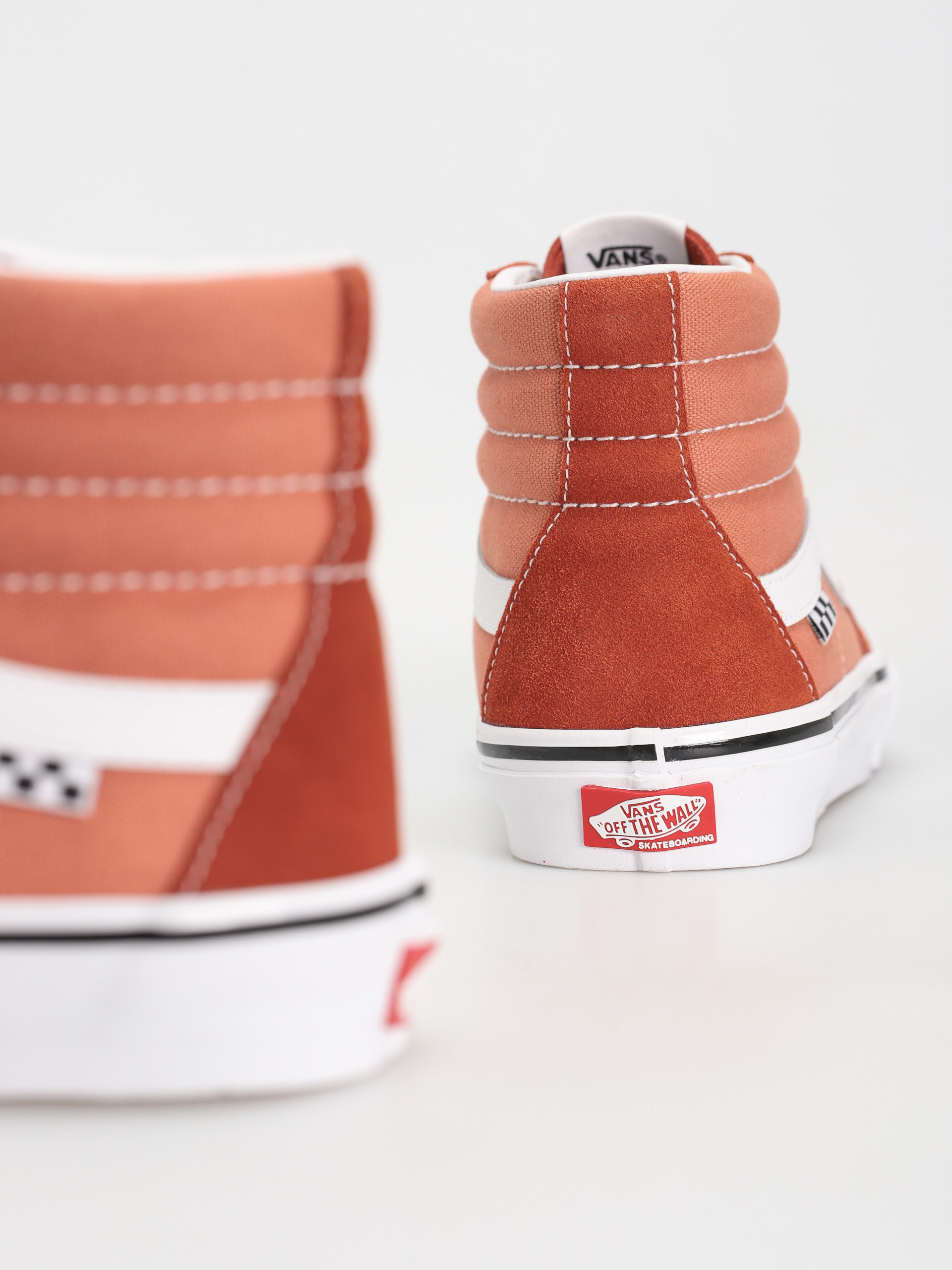 Pantofi Vans Skate Sk8 Hi (burnt ochre)