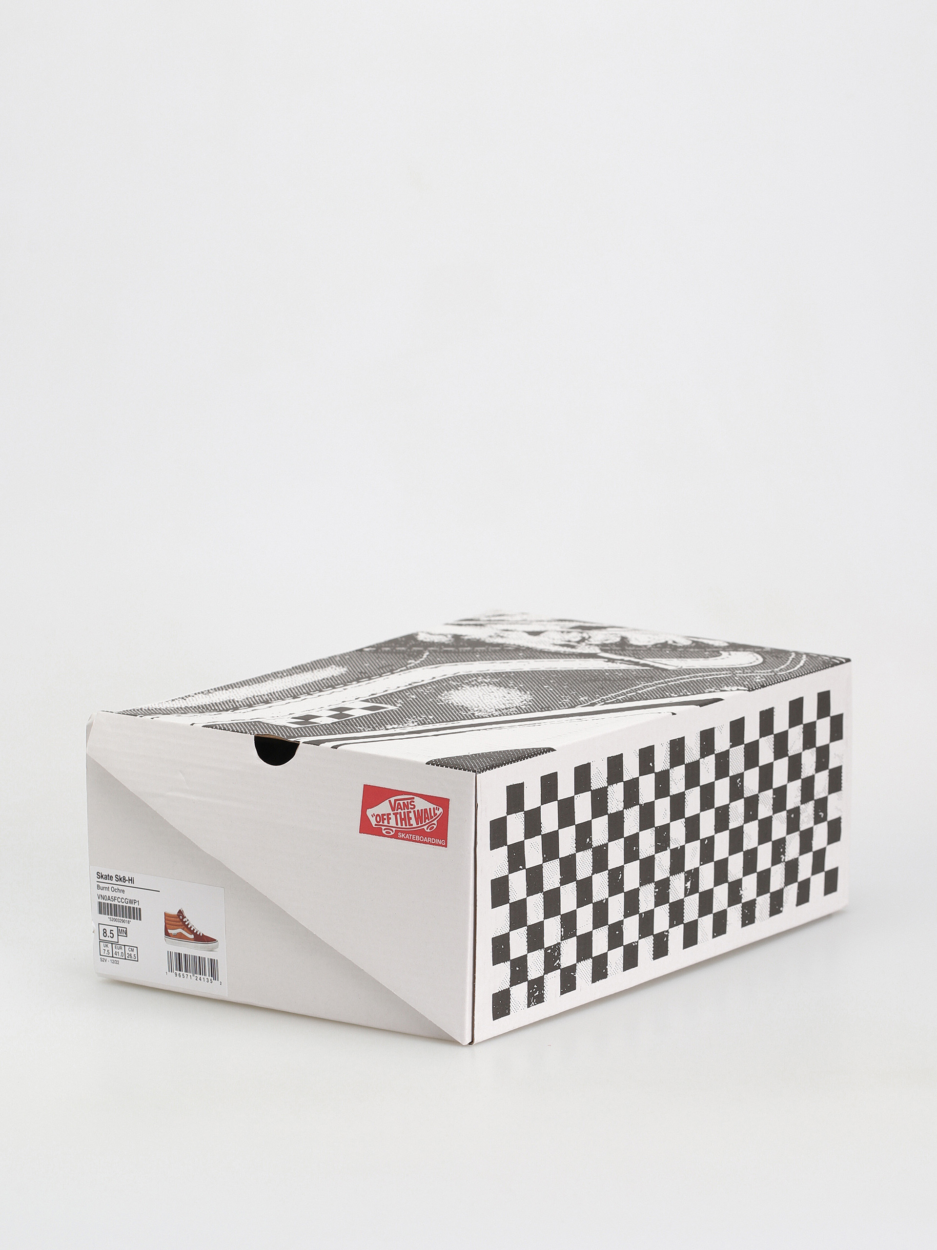 Pantofi Vans Skate Sk8 Hi (burnt ochre)