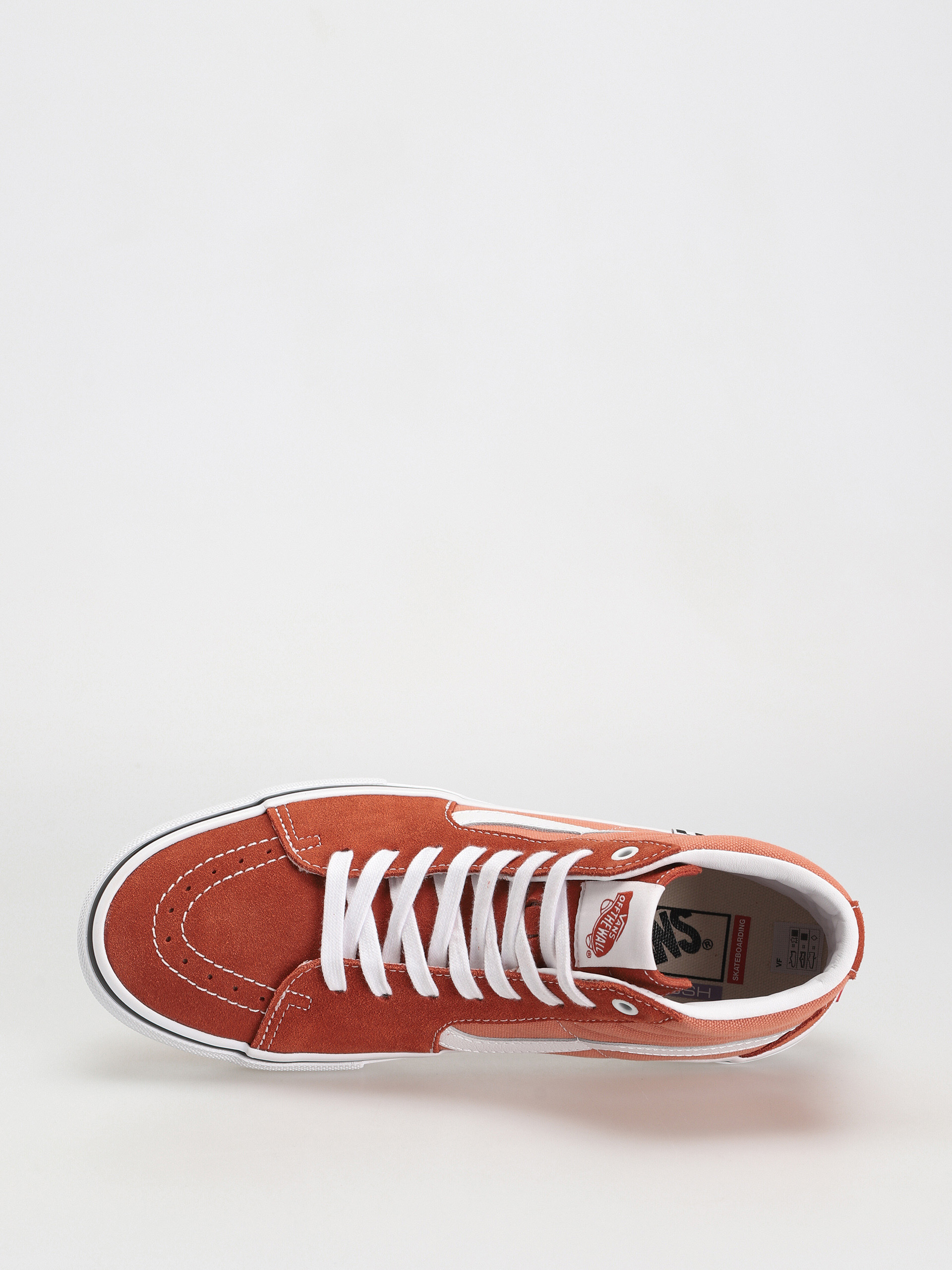 Pantofi Vans Skate Sk8 Hi (burnt ochre)