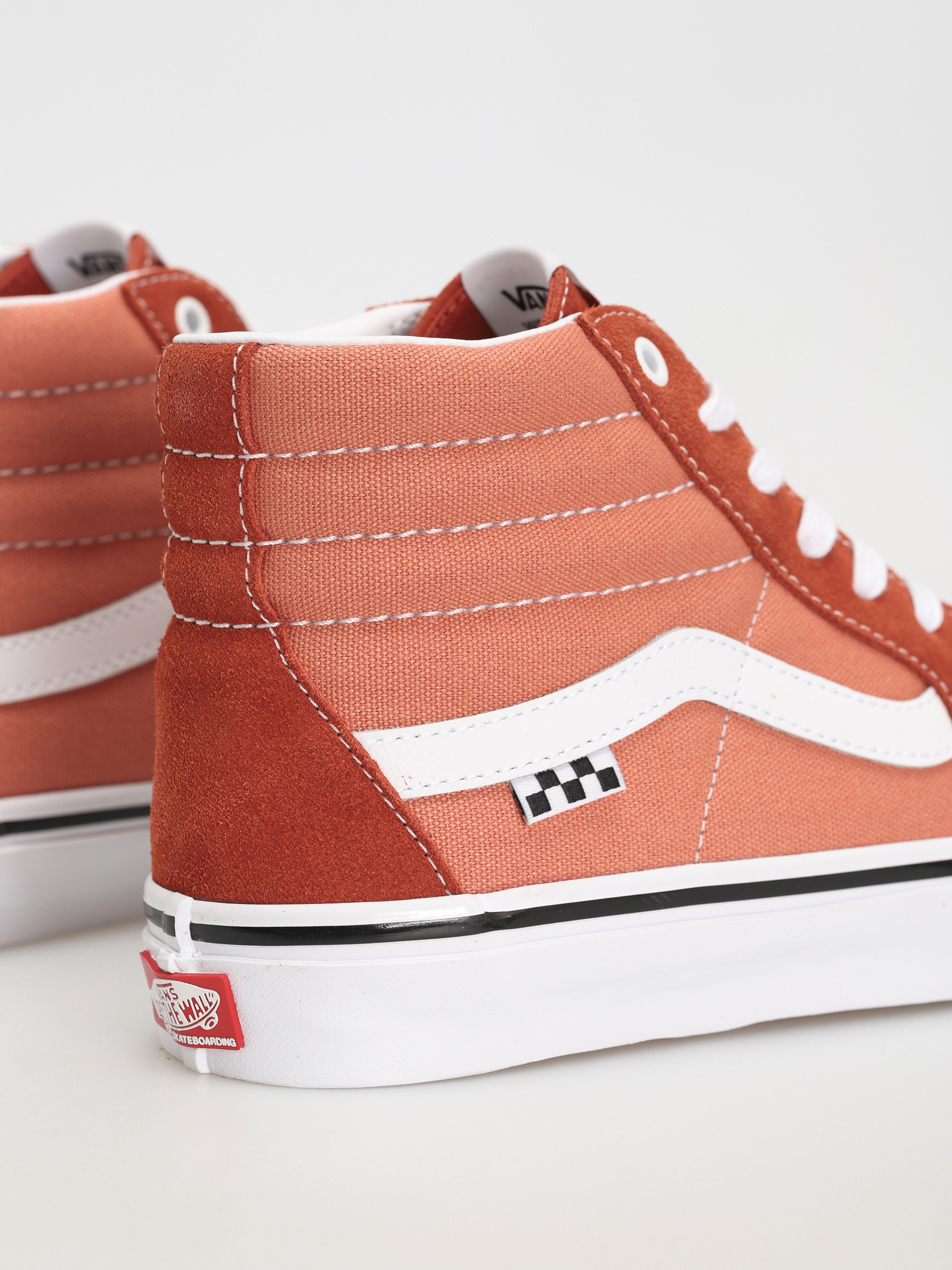 Pantofi Vans Skate Sk8 Hi (burnt ochre)
