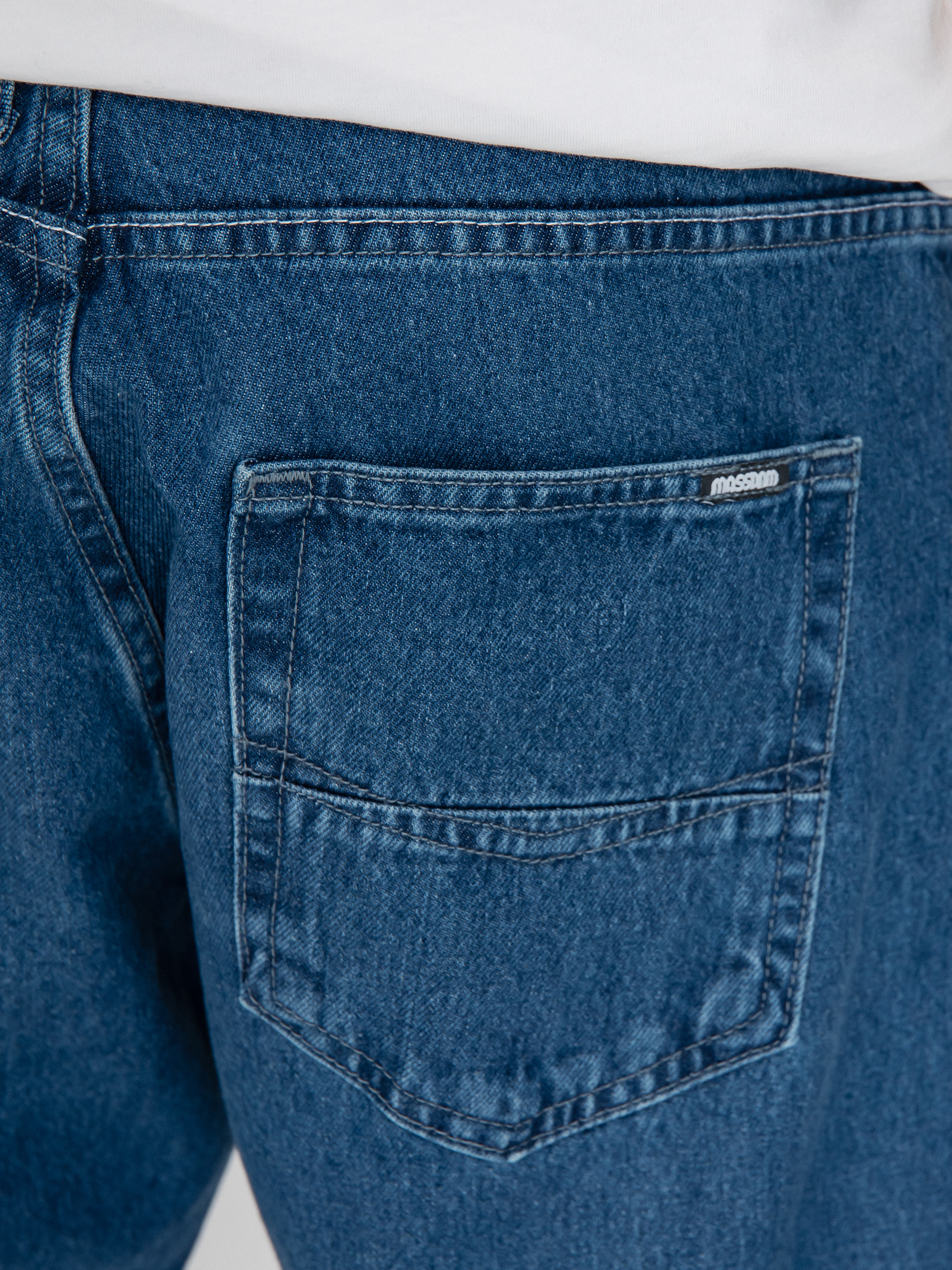 Pantaloni MassDnm Slang (blue)
