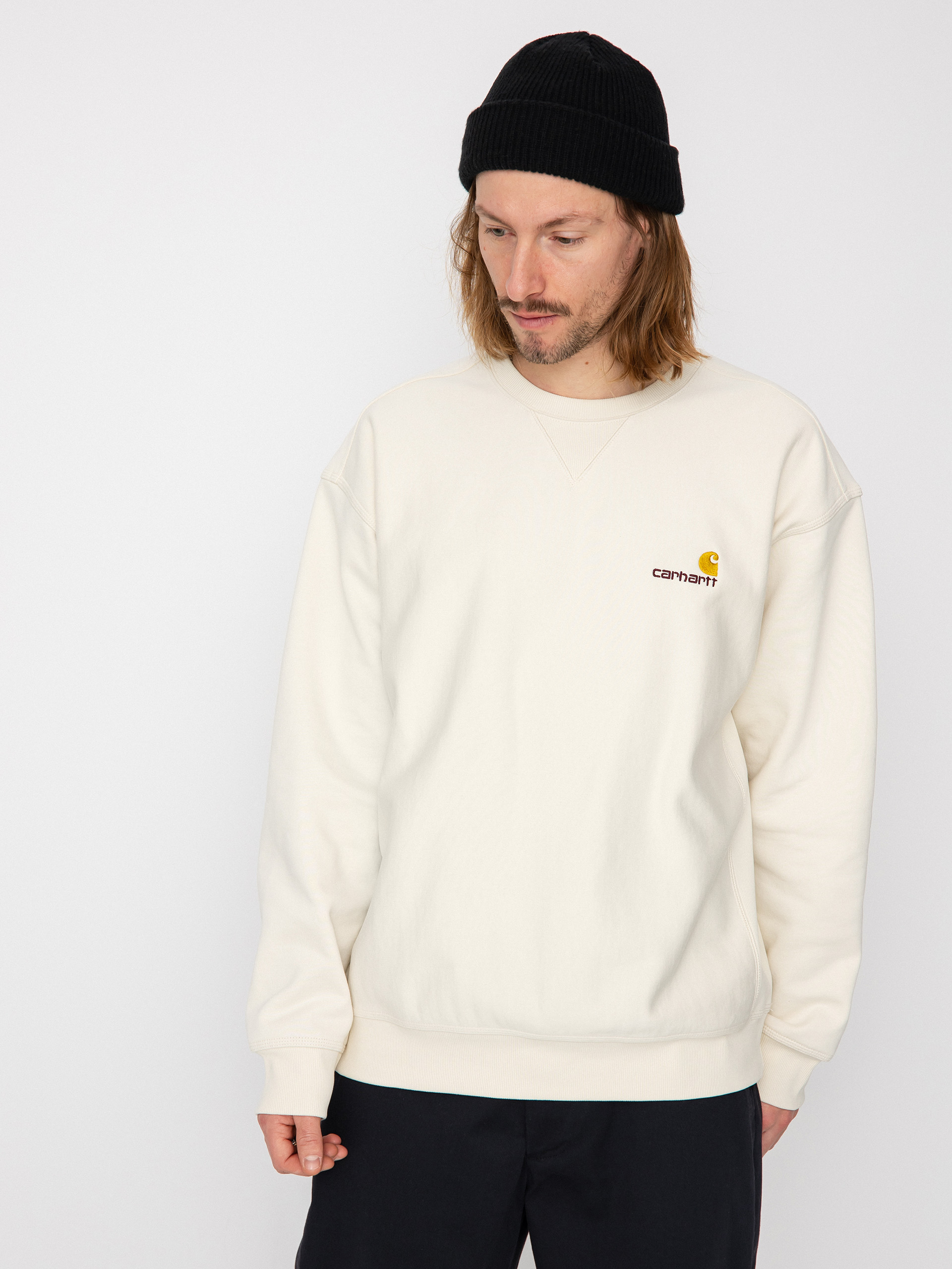 Hanorac Carhartt WIP American Script (natural)