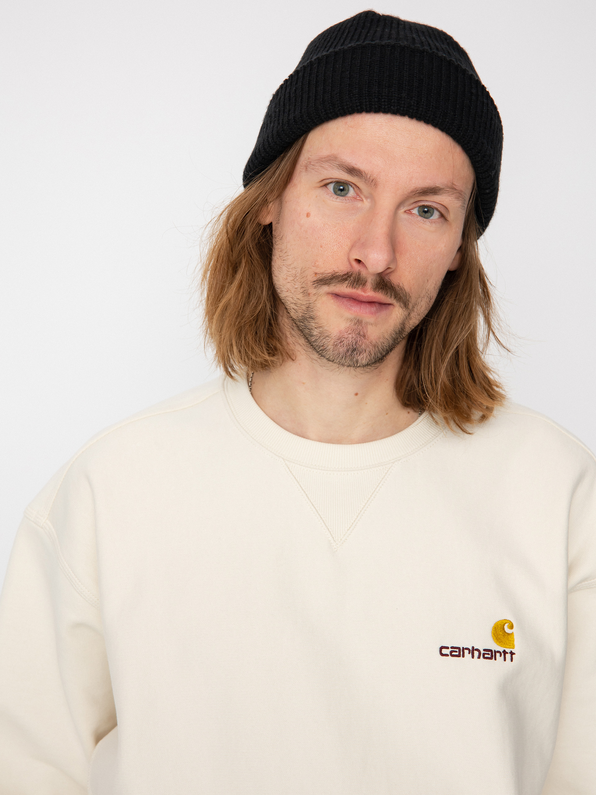 Hanorac Carhartt WIP American Script (natural)