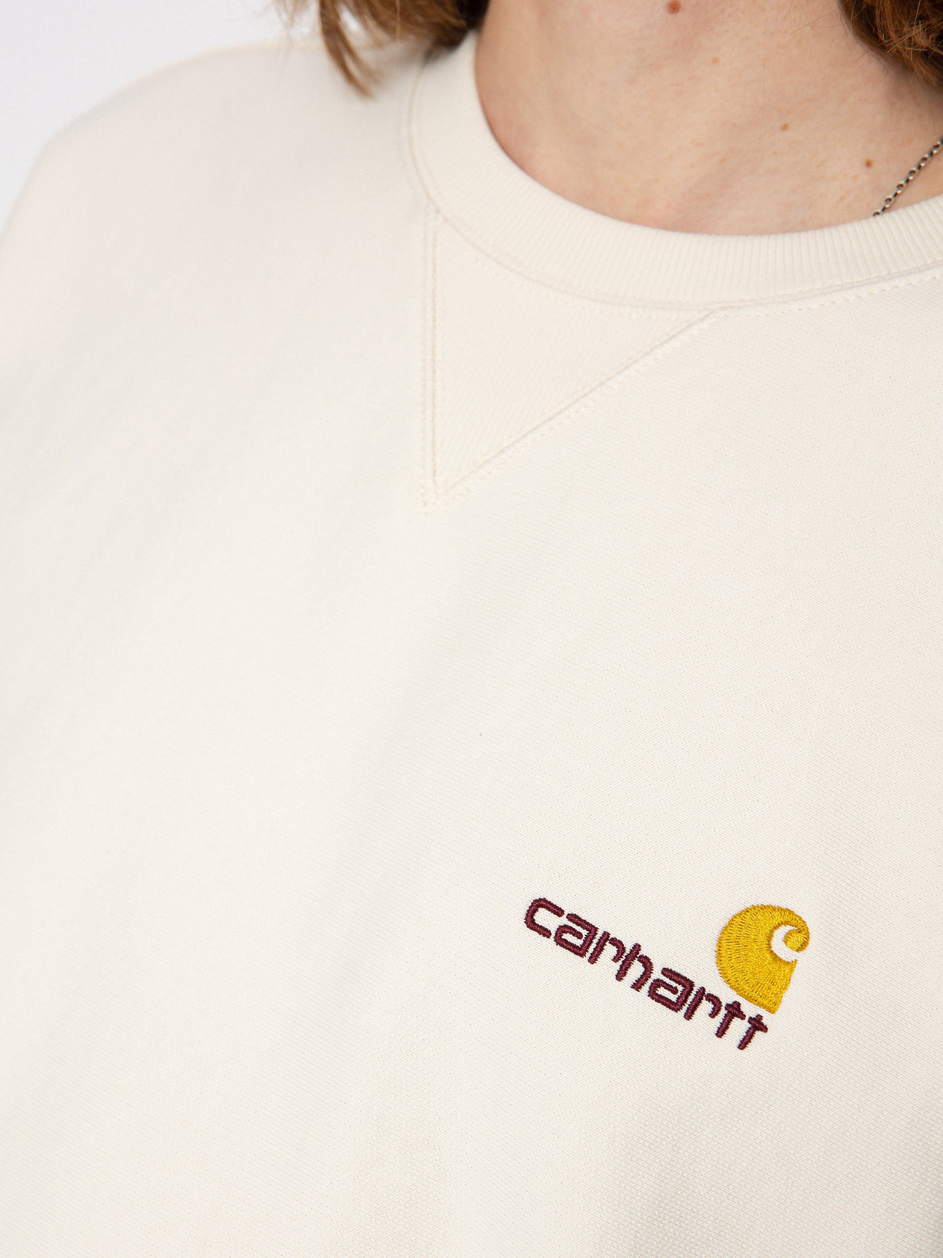 Hanorac Carhartt WIP American Script (natural)