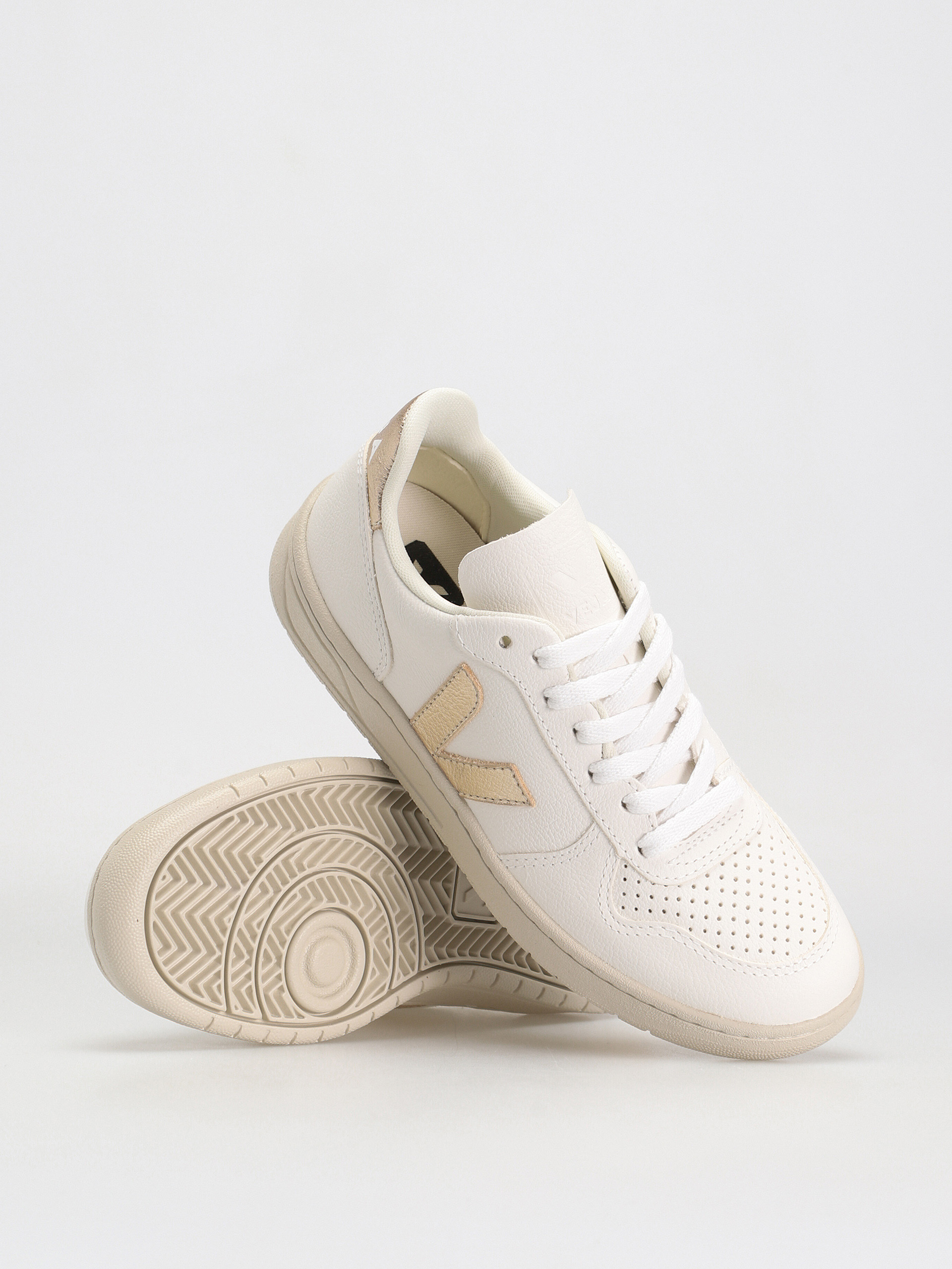 Pantofi Veja V-10 Wmn (extra white platine)