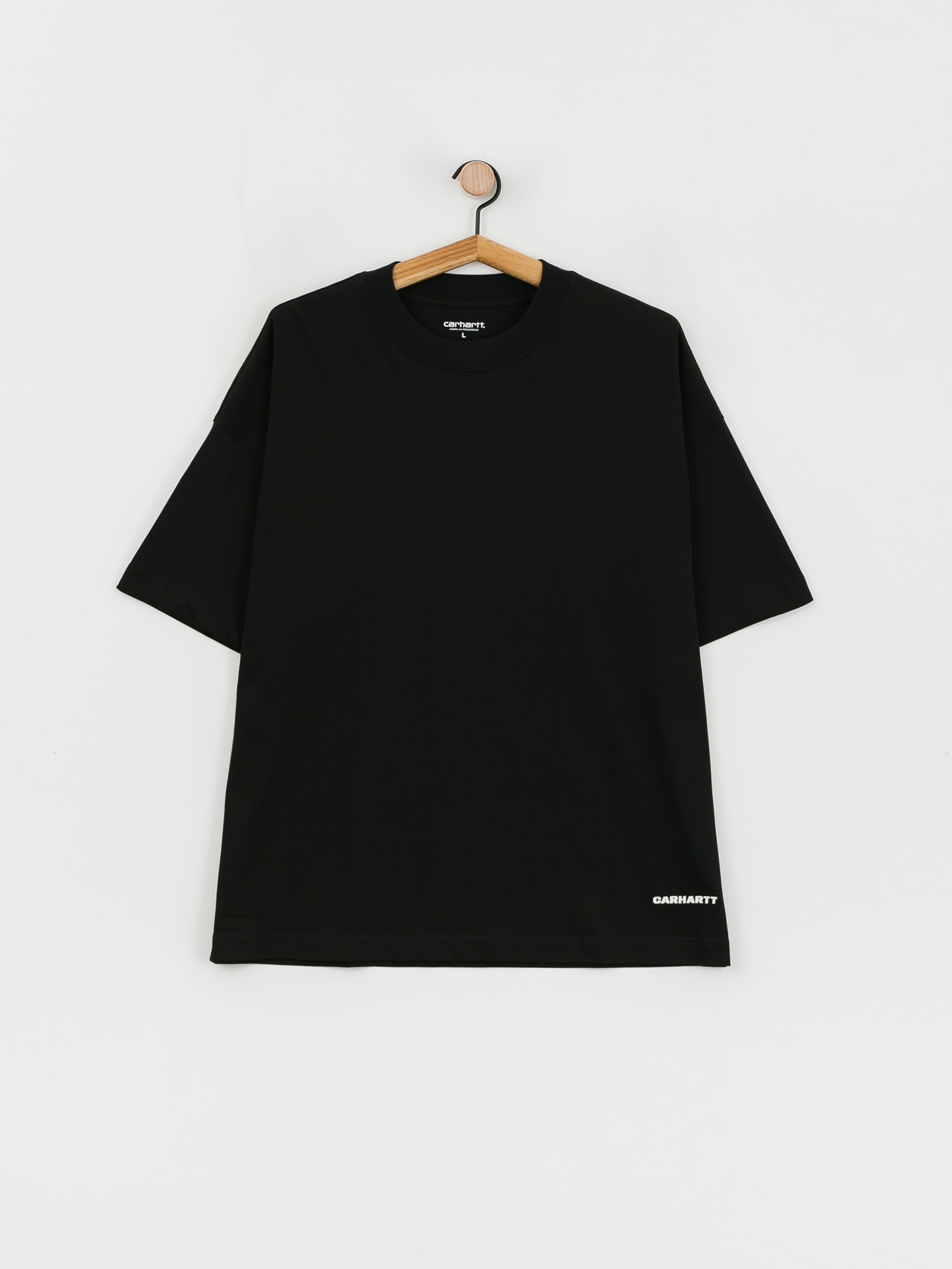 Tricou Carhartt WIP Link Script (black/white)