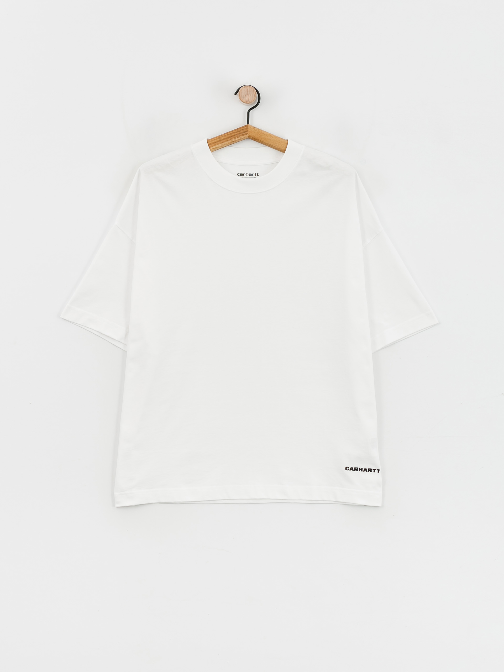 Tricou Carhartt WIP Link Script (white/black)