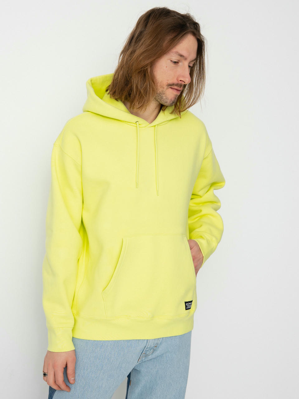 Hanorac cu glugă Levi's® Skate HD (sunny lime)