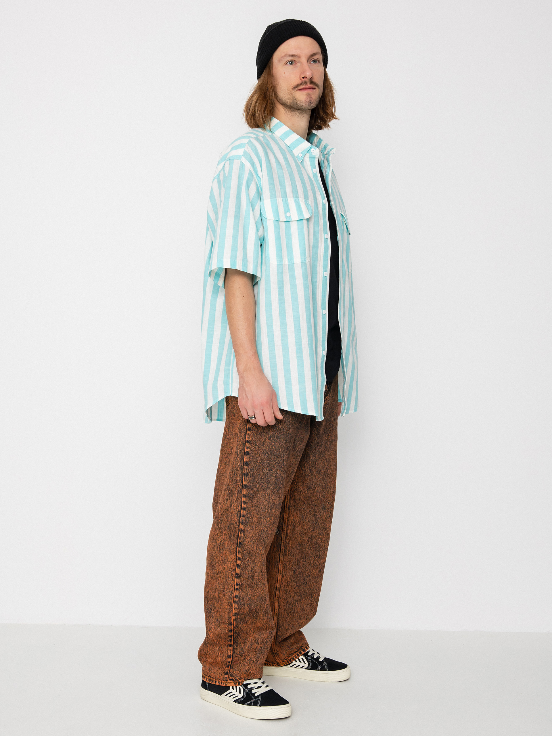 Cămașă Levi's® Skate Woven 90S (blue white stripe)