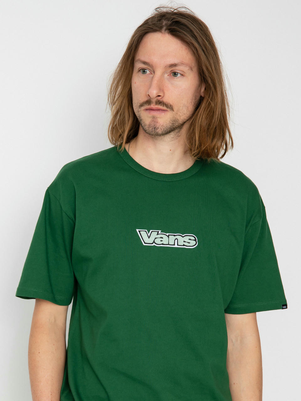 Tricou Vans Letterman Patch (eden)