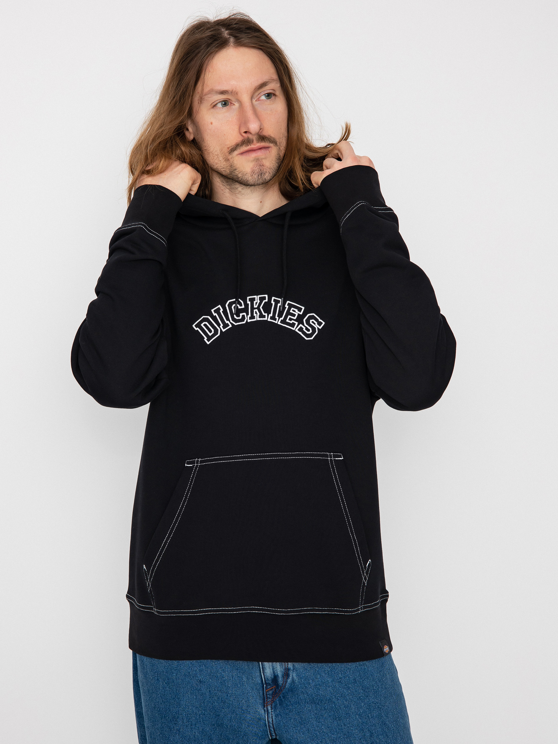 Hanorac cu glugă Dickies West Vale HD (black)