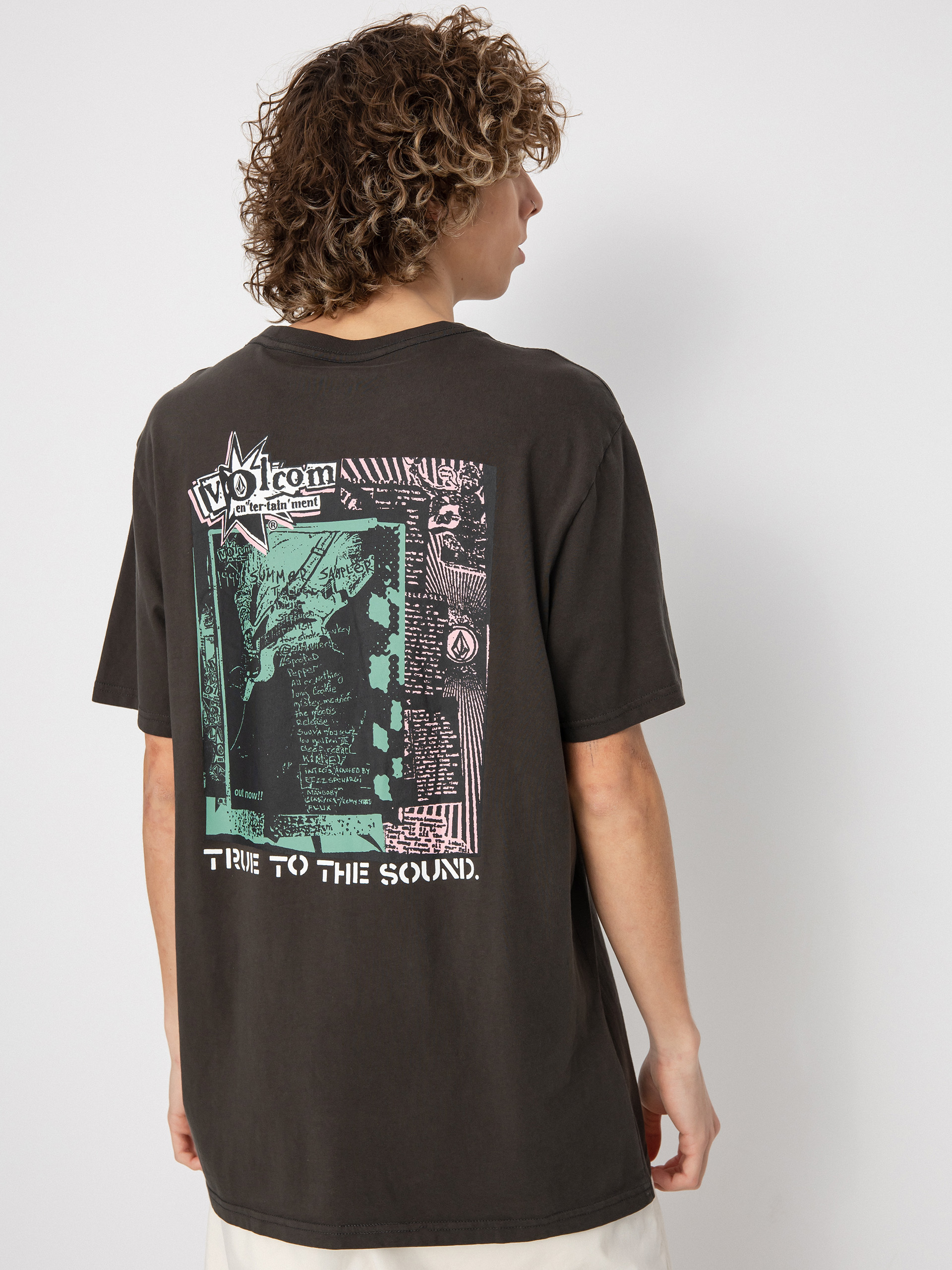 Tricou Volcom V Ent Lp (rinsed black)