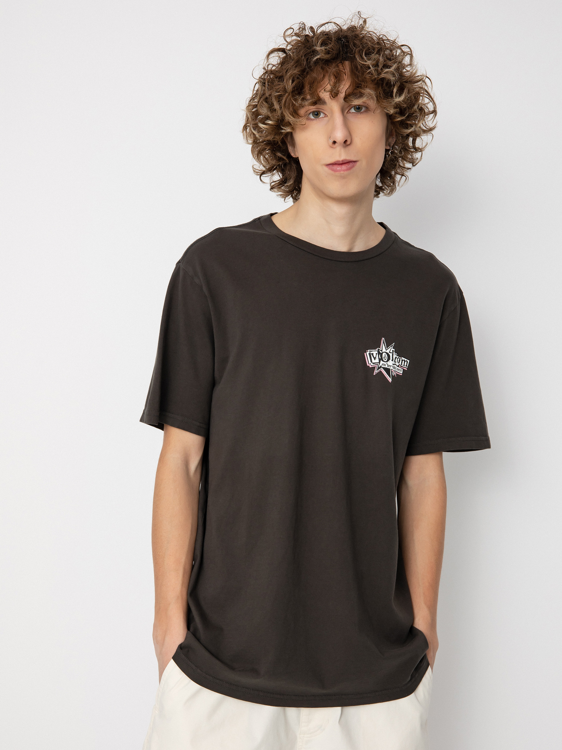 Tricou Volcom V Ent Lp (rinsed black)