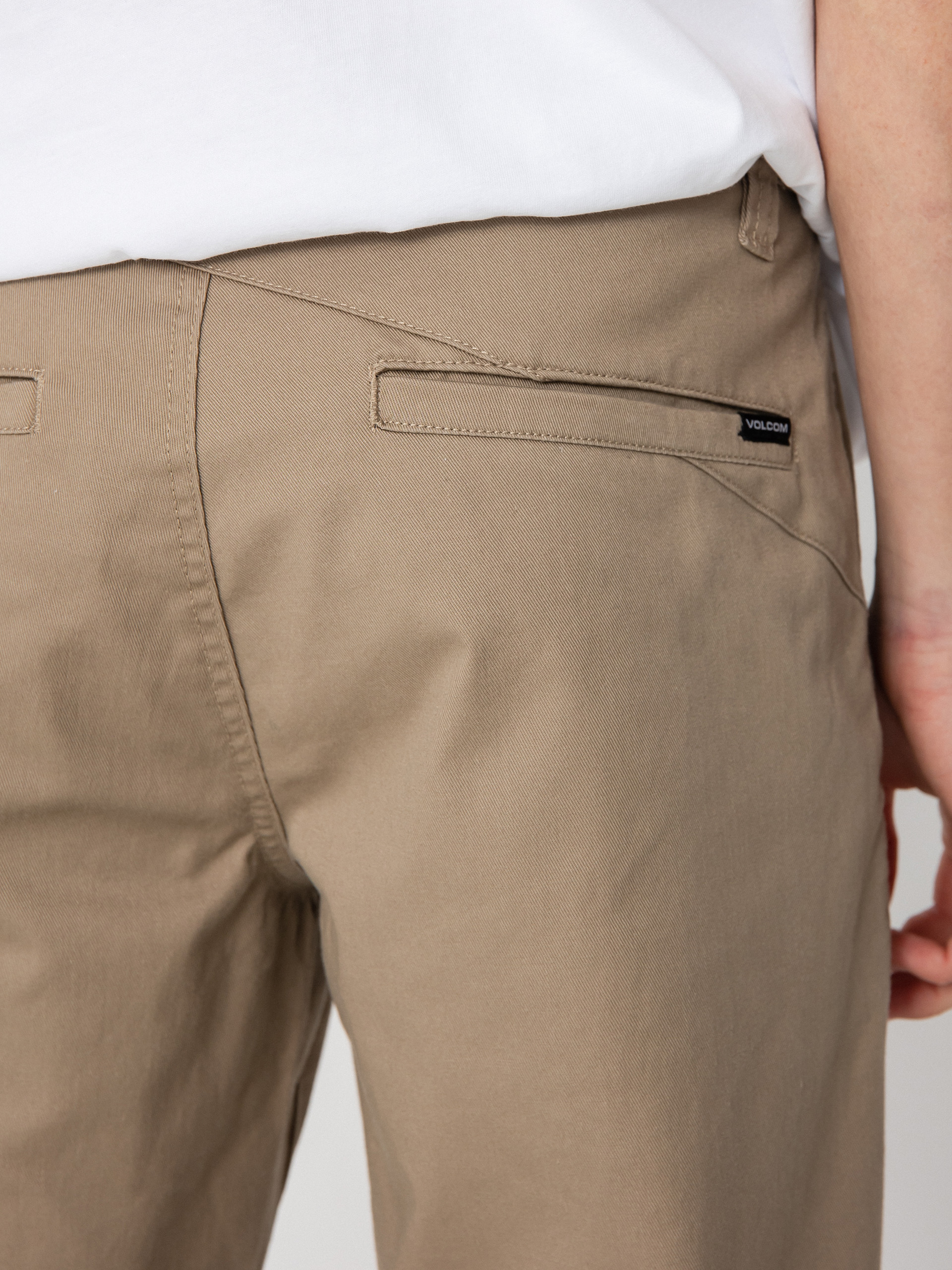 Pantaloni Volcom Frickin Modern Stret (khaki)