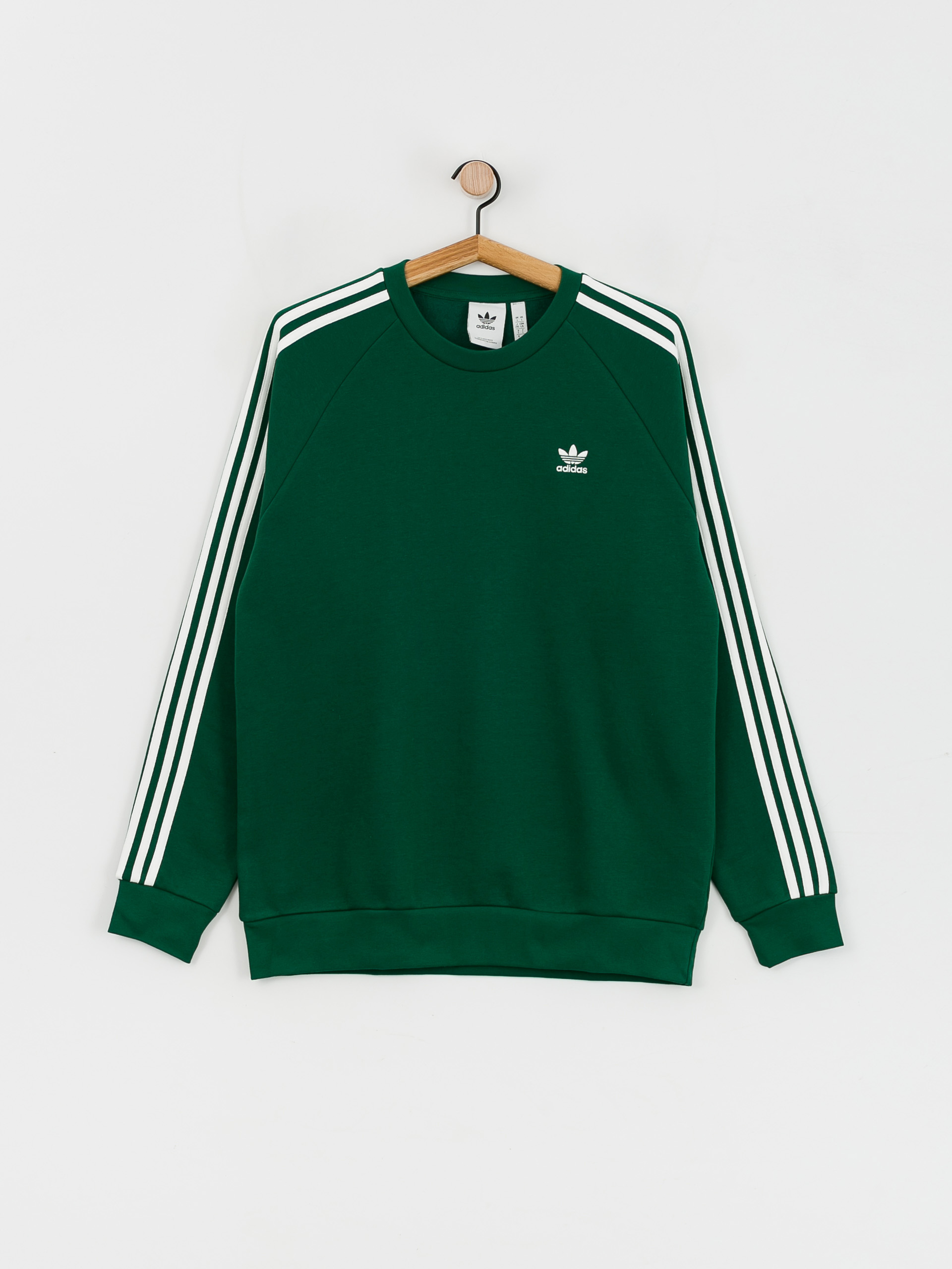 Hanorac adidas Originals 3 Stripes (drkgrn)