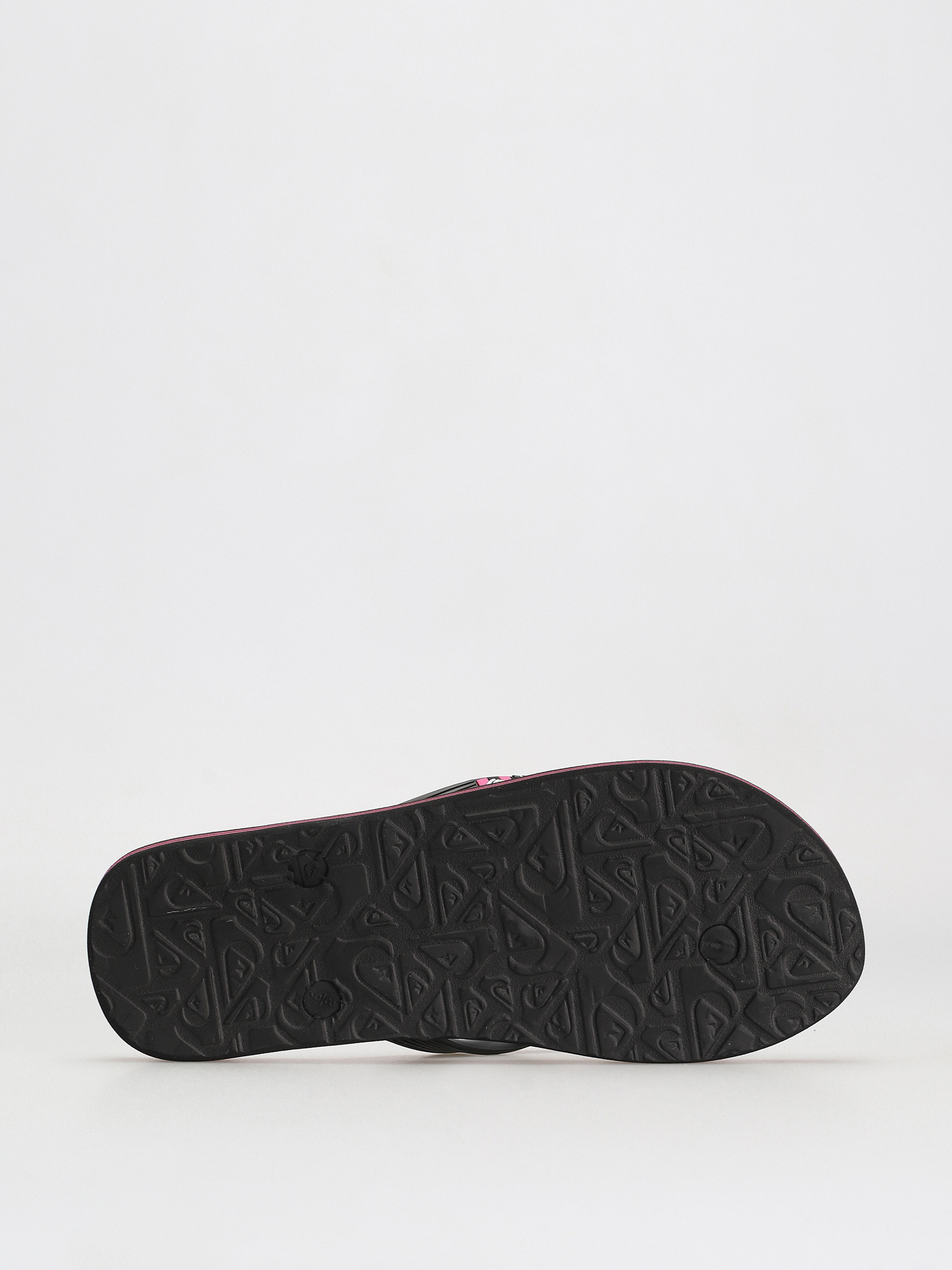 Papuci de plajă Quiksilver Molokai Wordblock (black/black/pink)