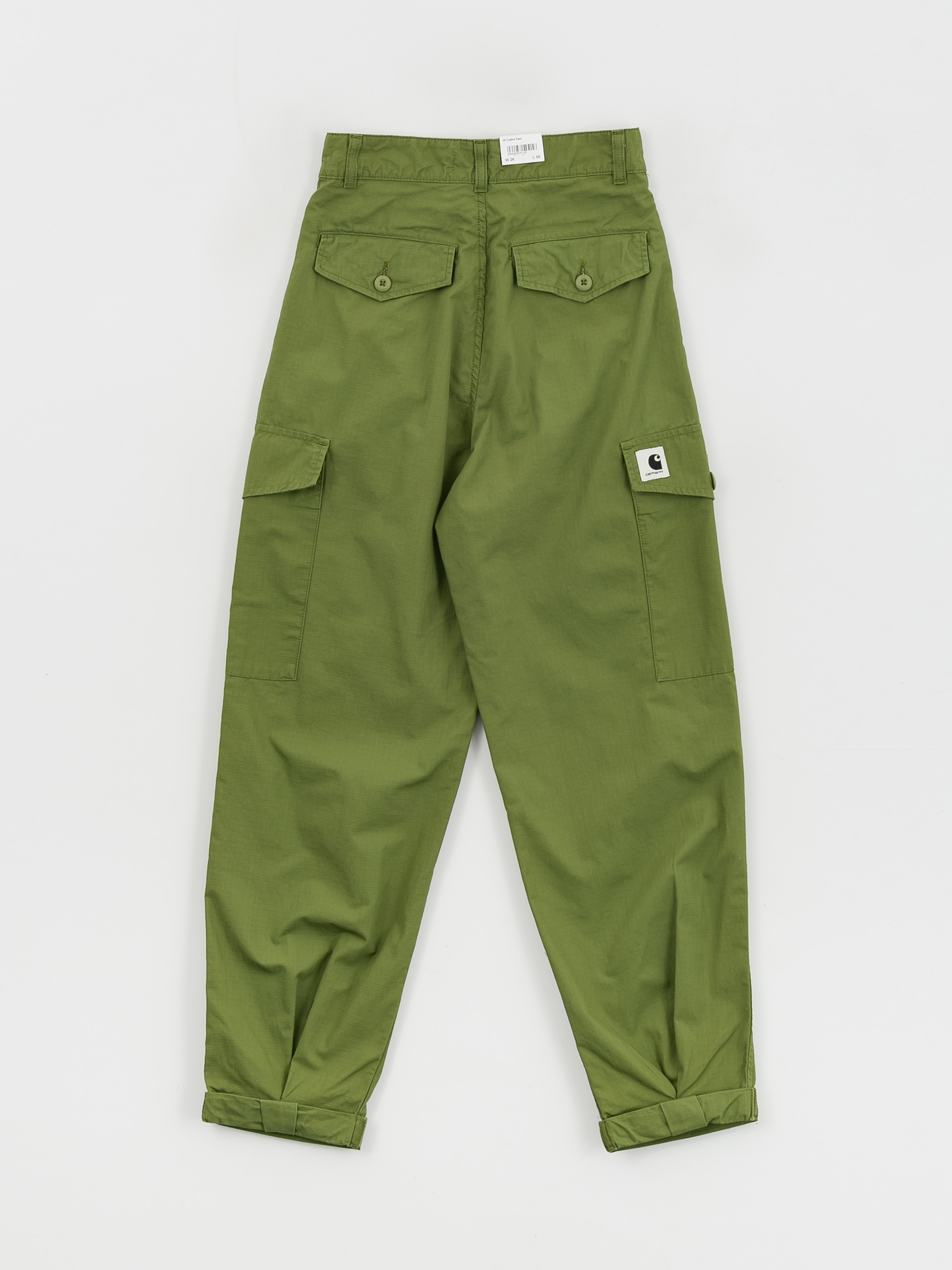 Pantaloni Carhartt WIP Collins Wmn (kiwi)
