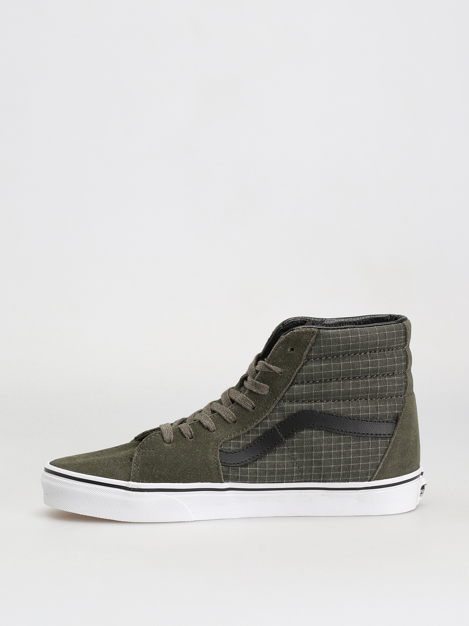Pantofi Vans Sk8 Hi (ripstop canvas grape leaf/true white)
