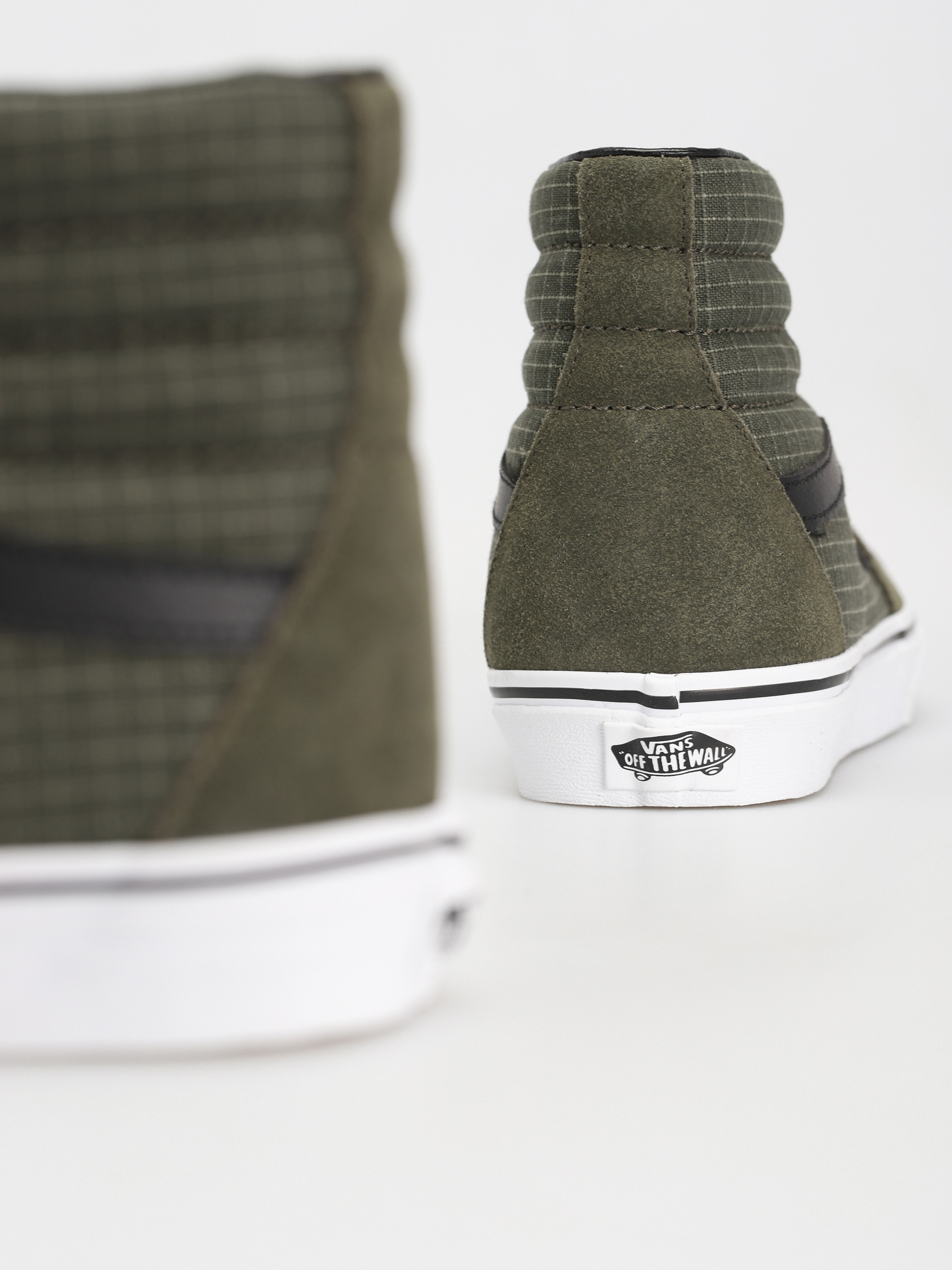 Pantofi Vans Sk8 Hi (ripstop canvas grape leaf/true white)