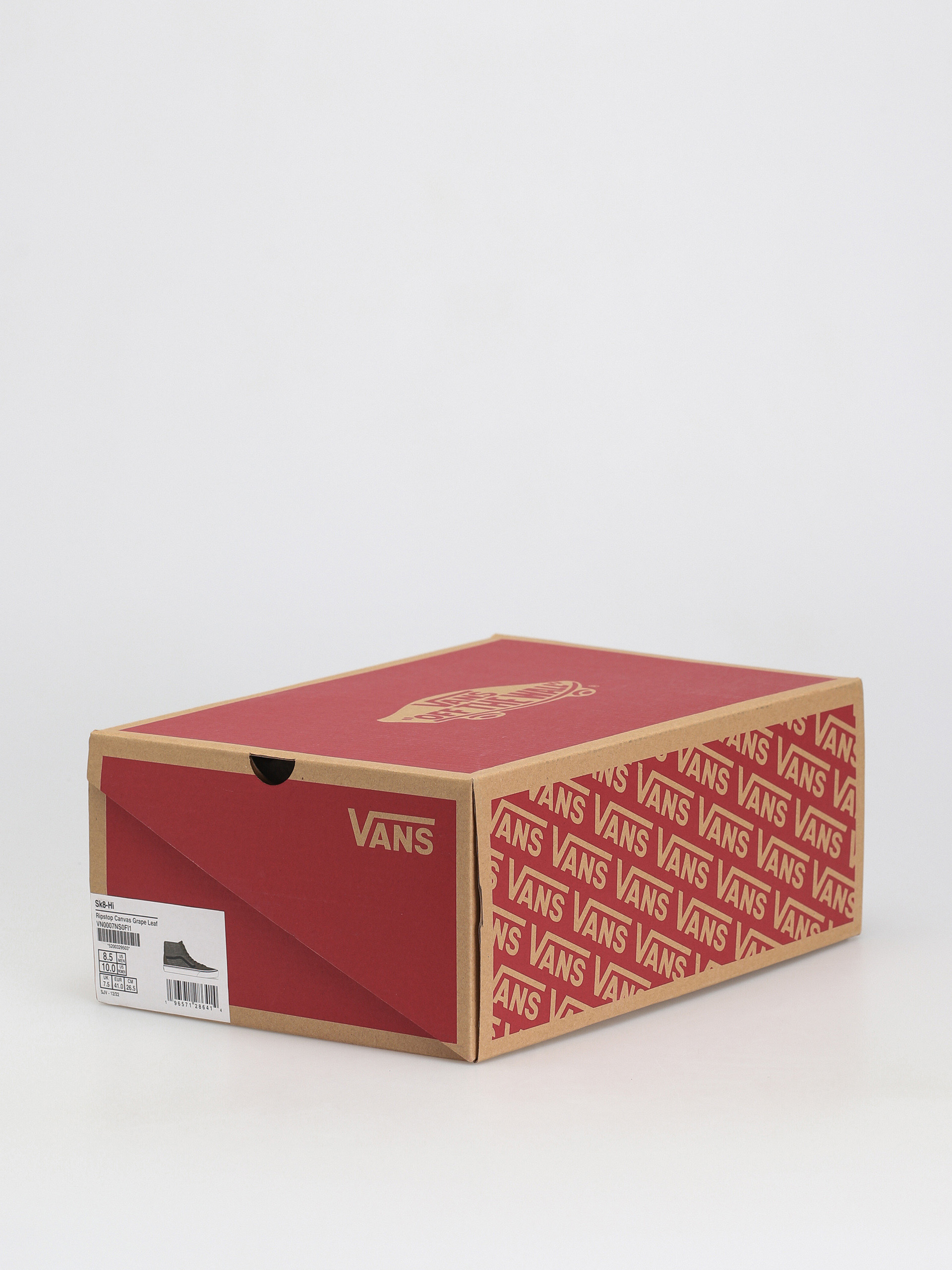 Pantofi Vans Sk8 Hi (ripstop canvas grape leaf/true white)
