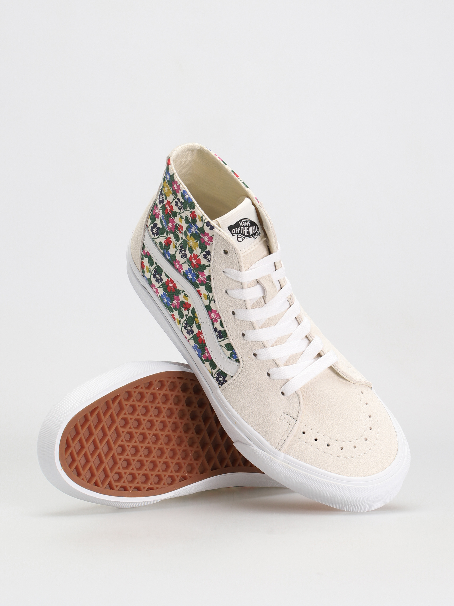 Pantofi Vans Sk8 Hi Tapered Wmn (floral white)