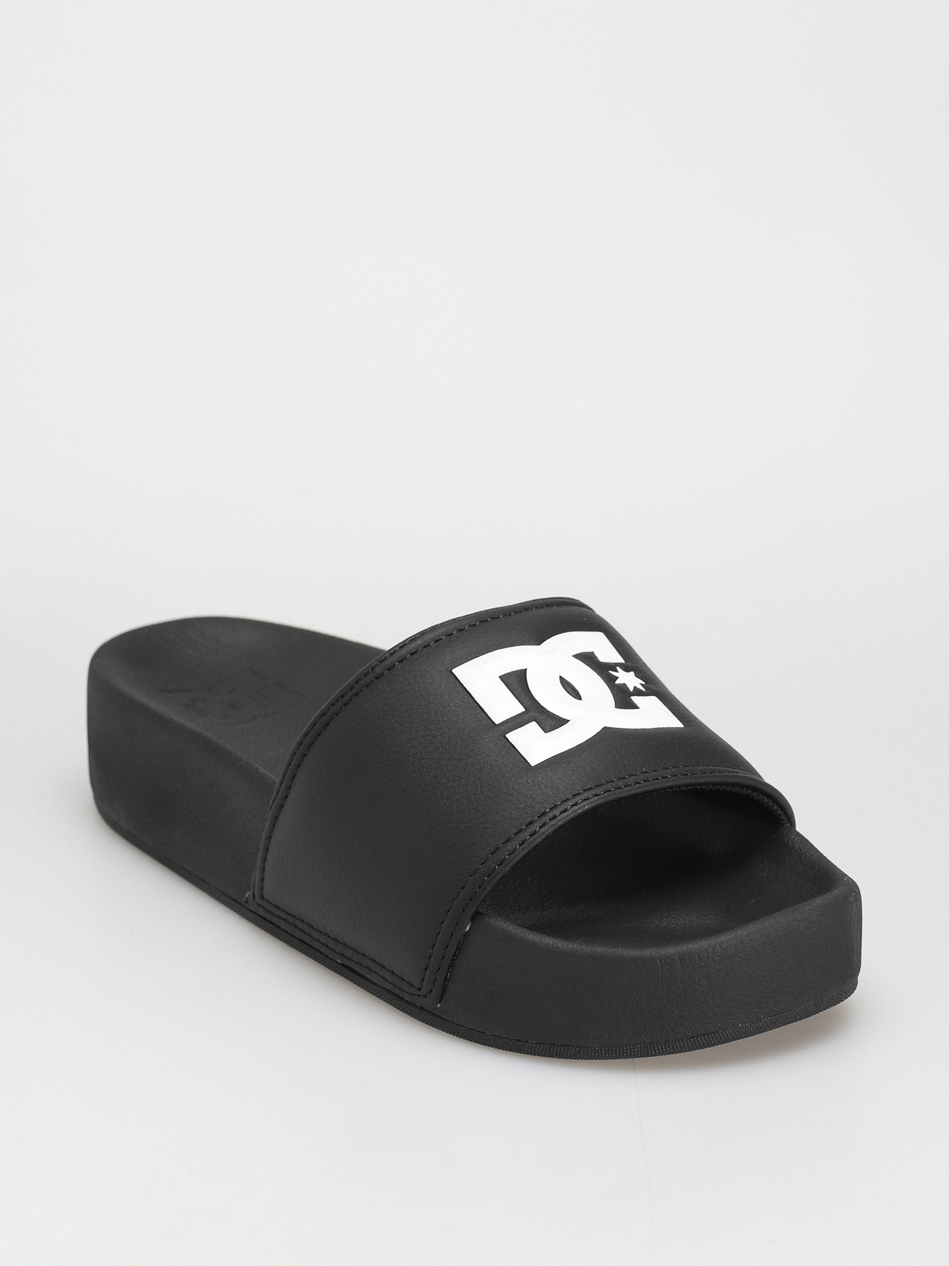Șlapi DC Slide Platform Wmn (black/black/white)