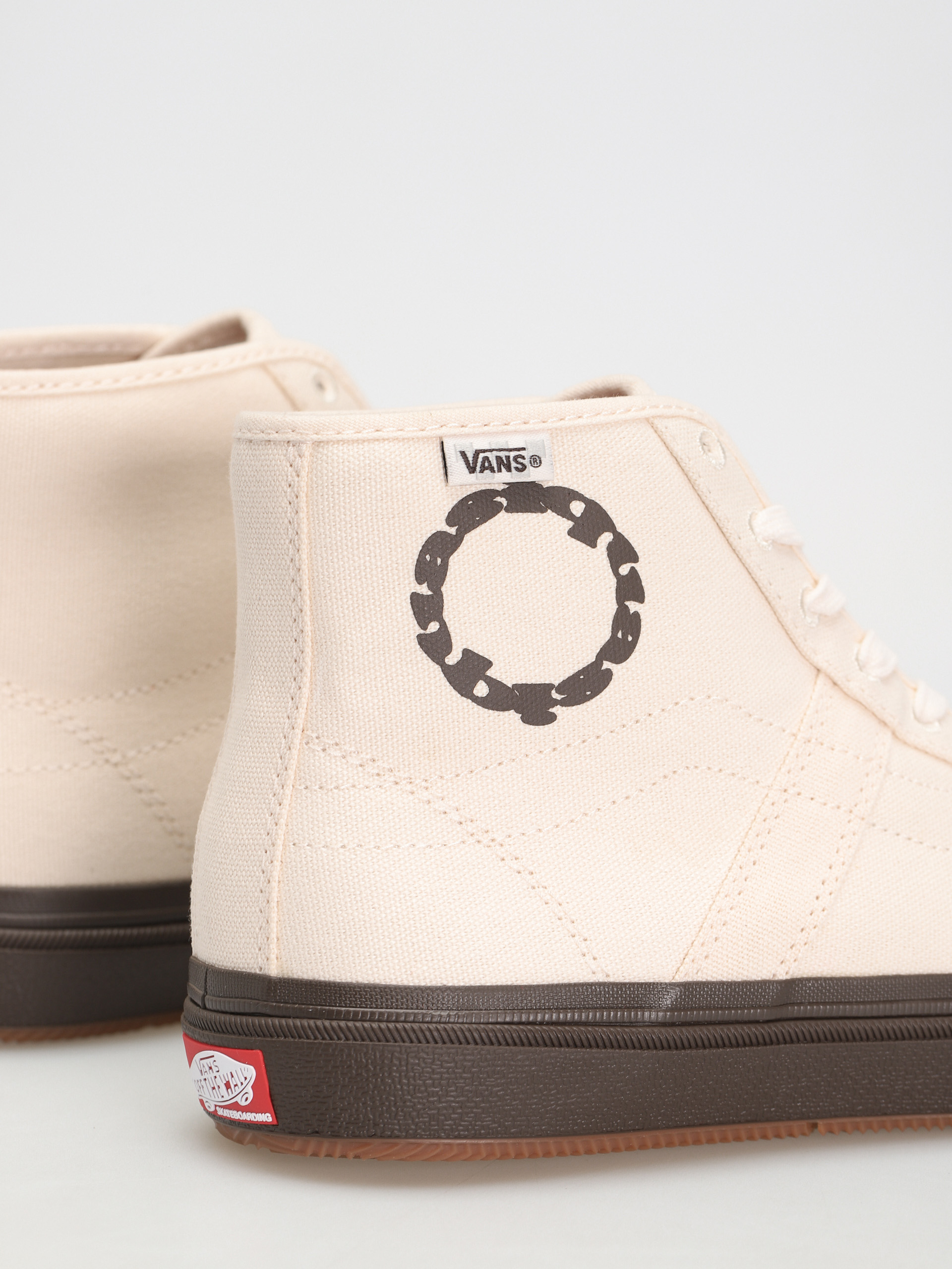 Pantofi Vans X Quasi Crockett High Decon (quasi white)