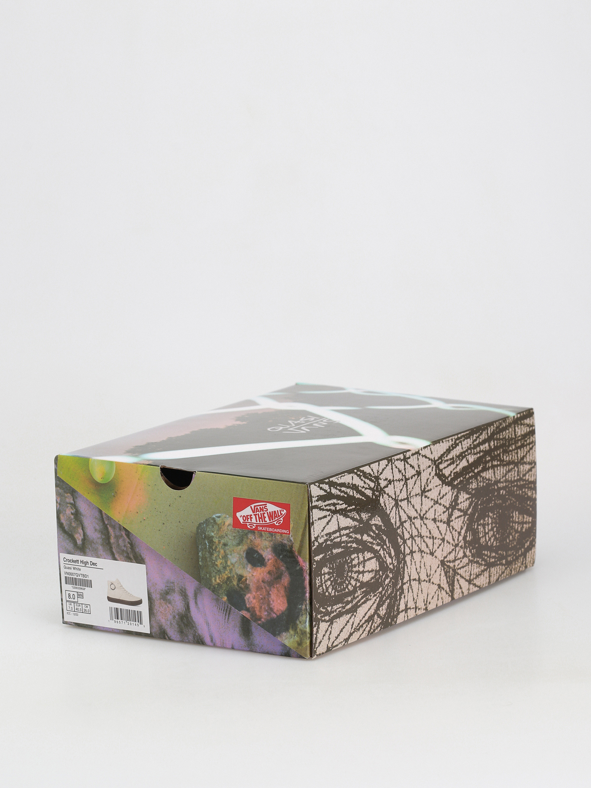 Pantofi Vans X Quasi Crockett High Decon (quasi white)