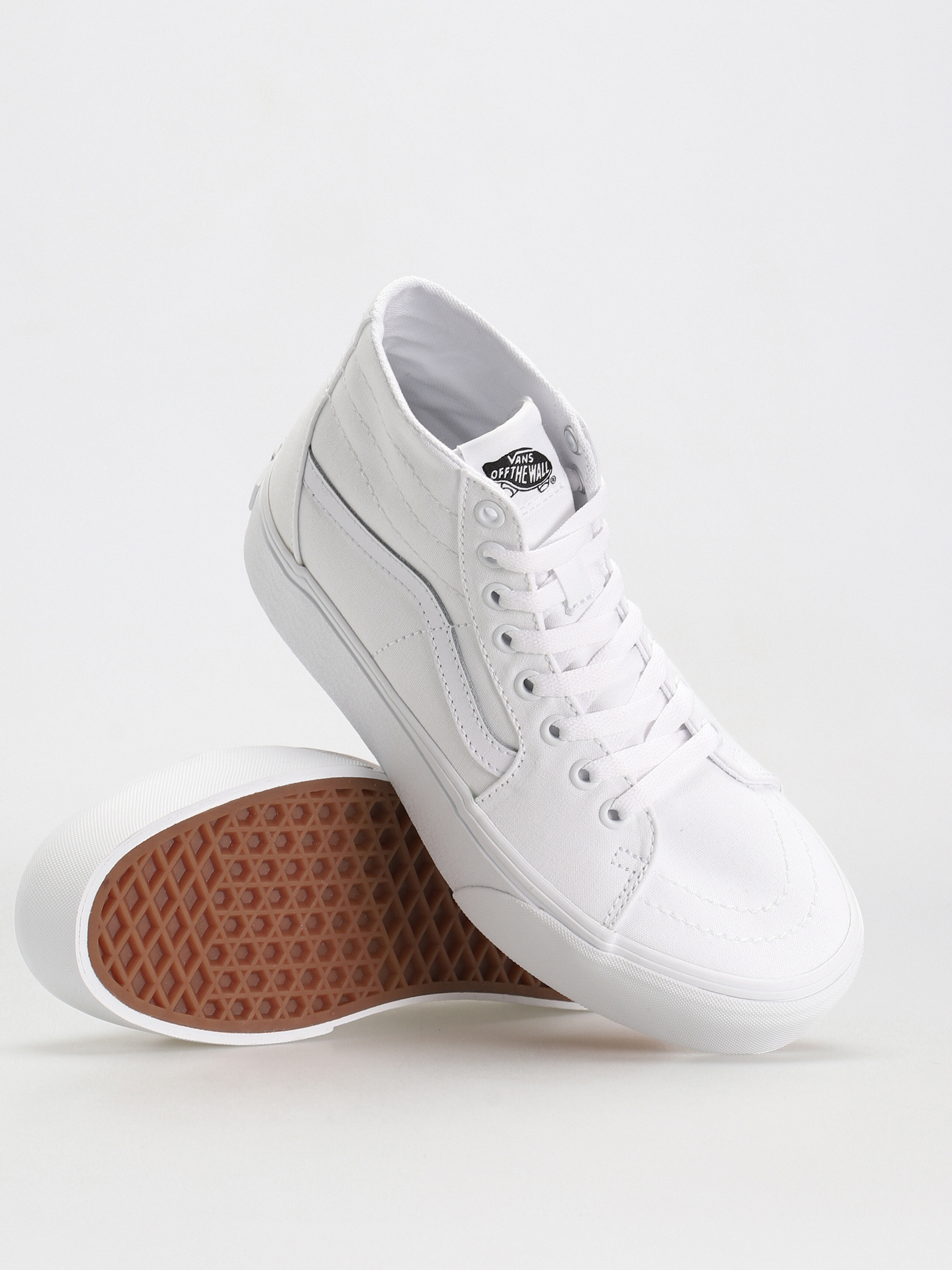 Pantofi Vans Sk8 Hi Tapered Stackform Wmn (canvas true white)