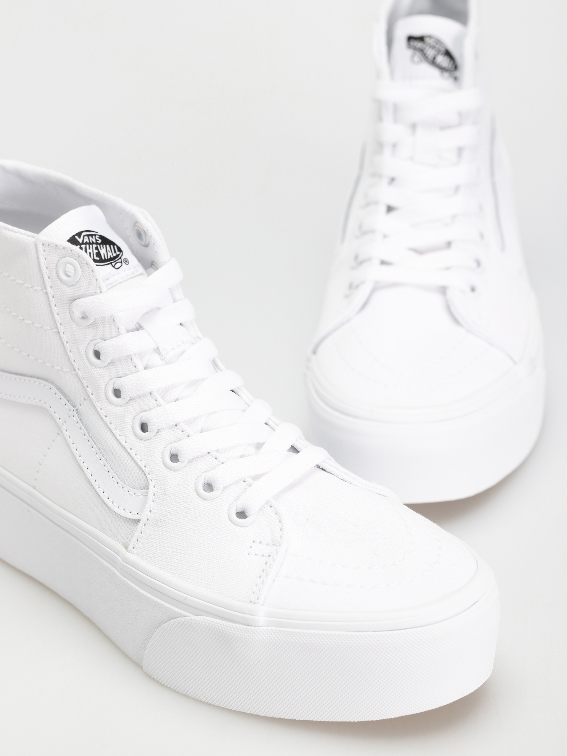 Pantofi Vans Sk8 Hi Tapered Stackform Wmn (canvas true white)