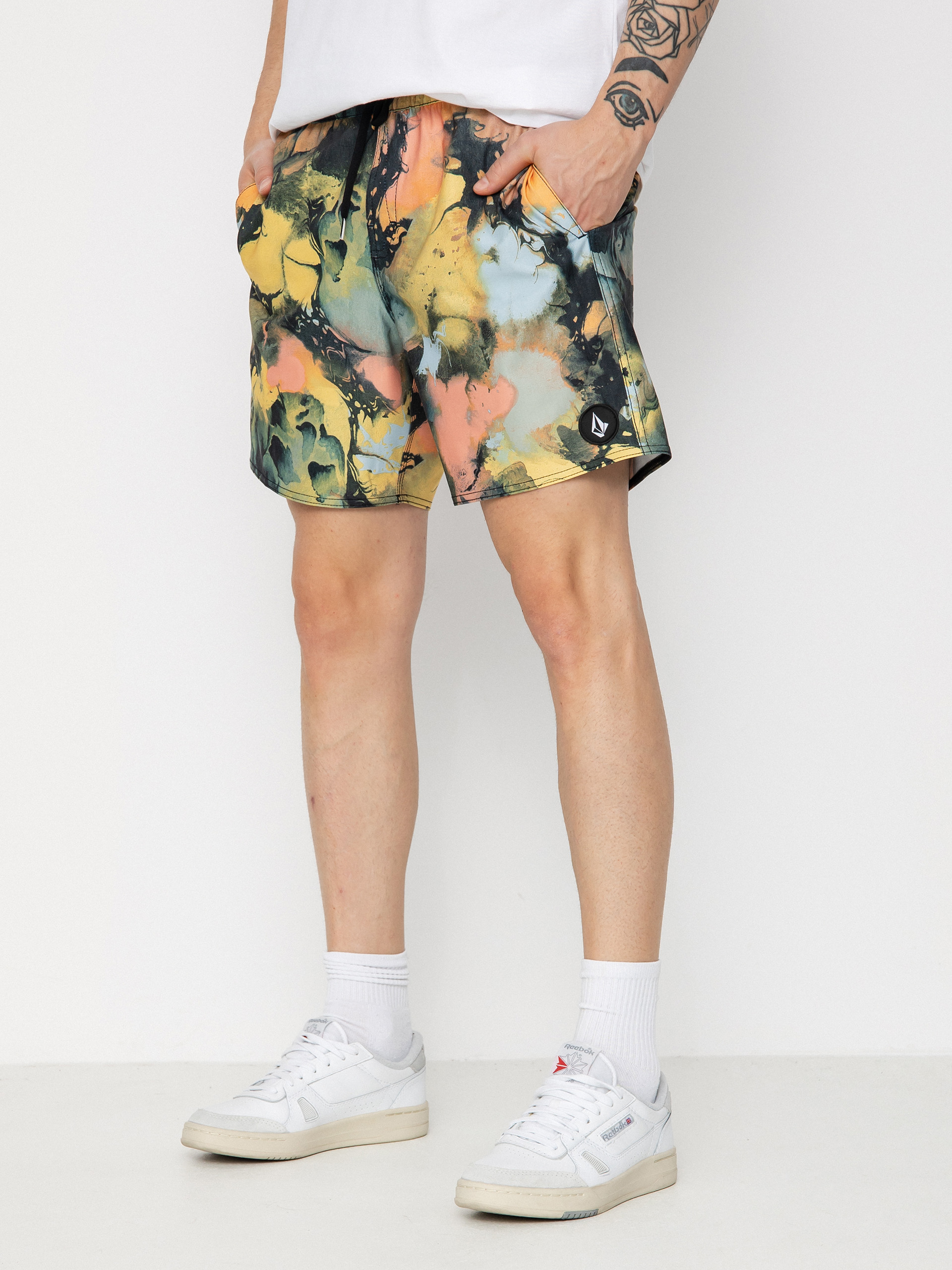 Șort Volcom Chlorine Killer Stoney Trnk 17 (apricot)