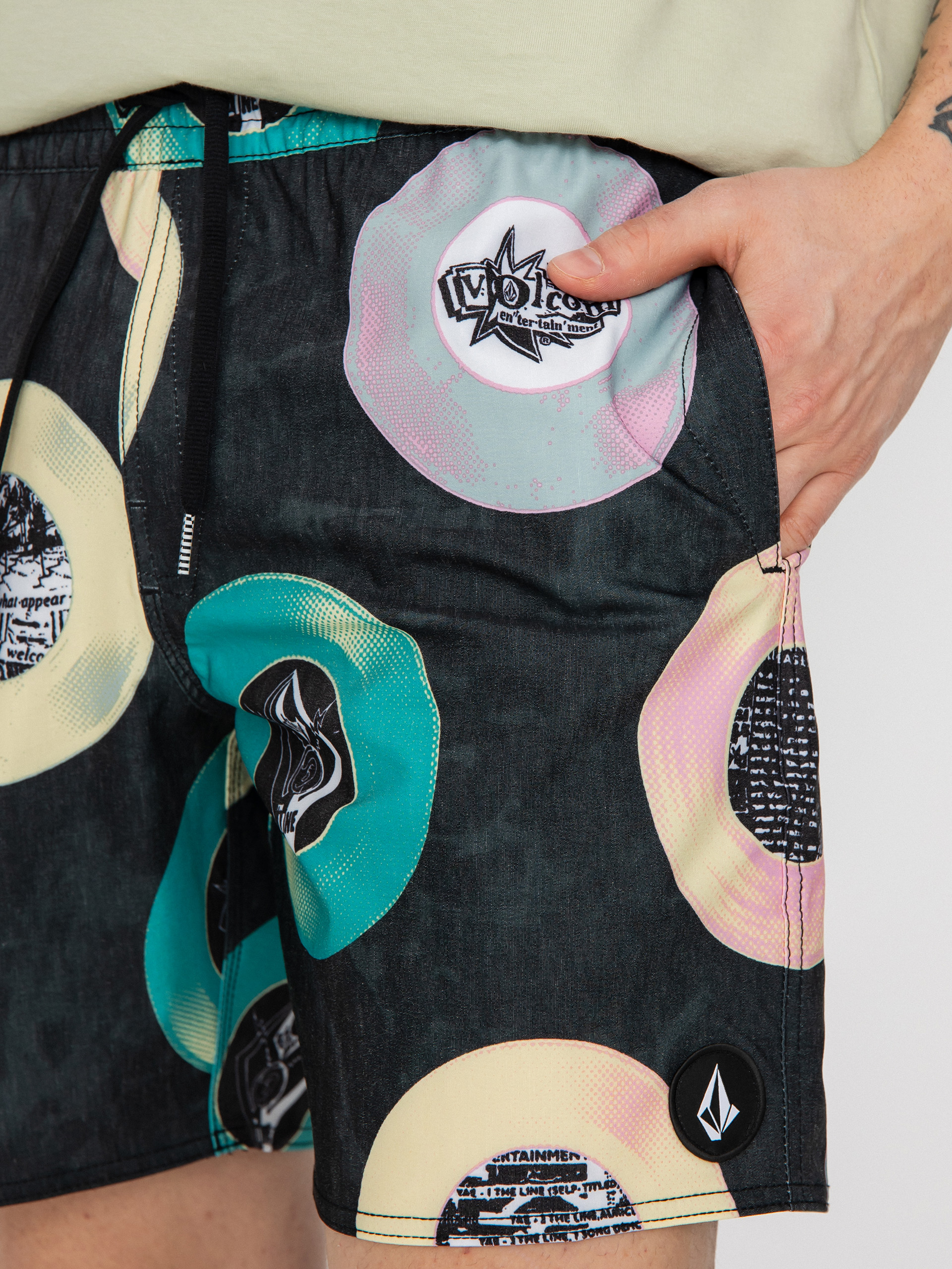 Șort Volcom V Ent Lp Stoney Trunk 17 (black)