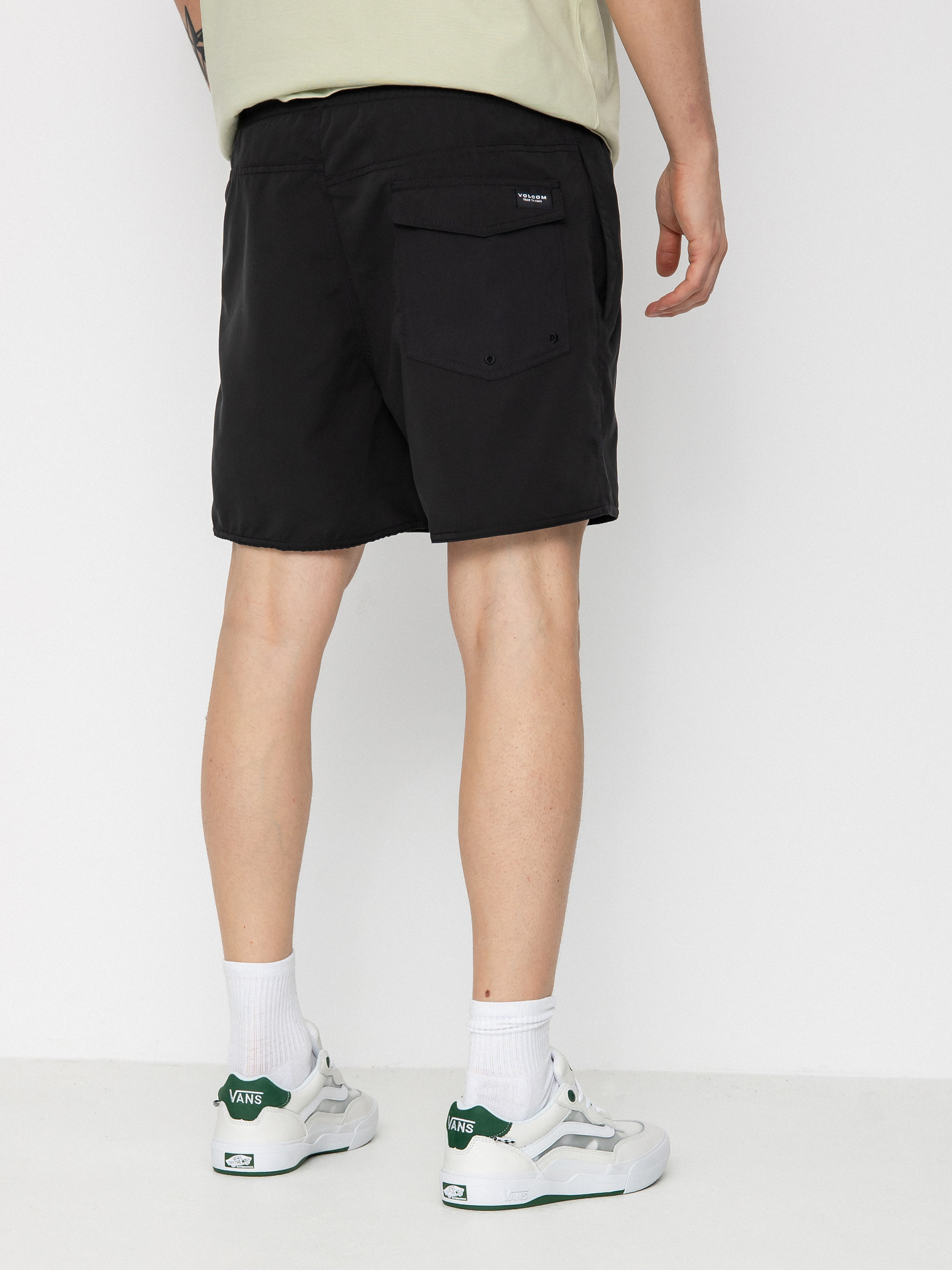Șort Volcom Boardshorty Lido Solid Trunk 16 (black)