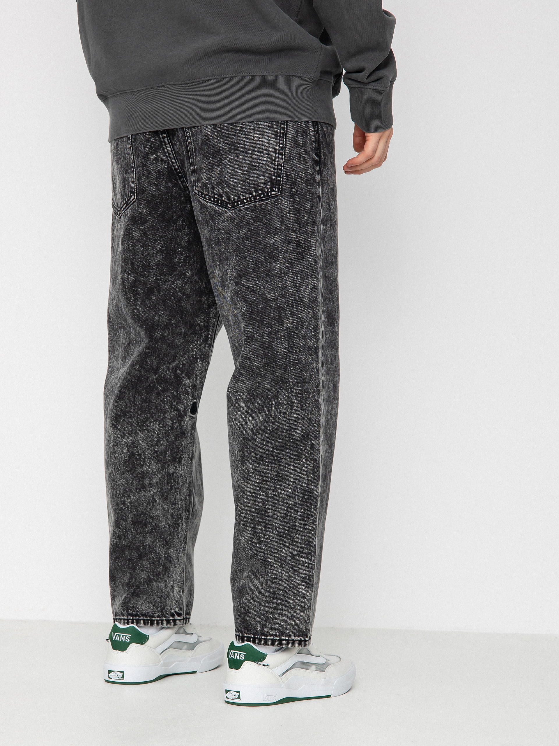 Pantaloni Volcom Billow Tapered (light acid black)