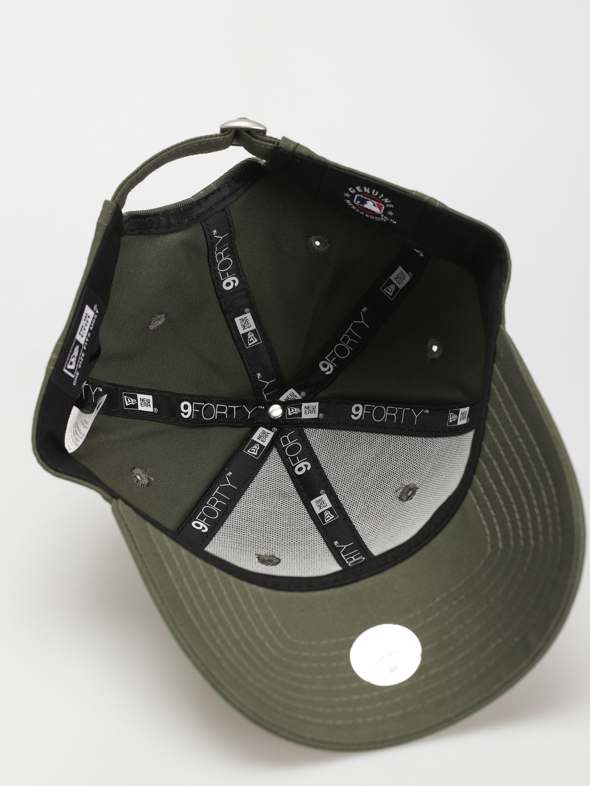 Șapcă New Era League Essential 9Forty New York Yankees Wmn (olive/white)